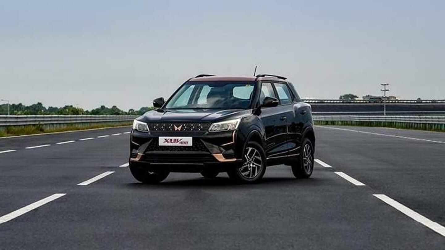 महिंद्रा XUV400 इलेक्ट्रिक भारत में हुई लॉन्च, टाटा नेक्सन EV को देगी टक्कर