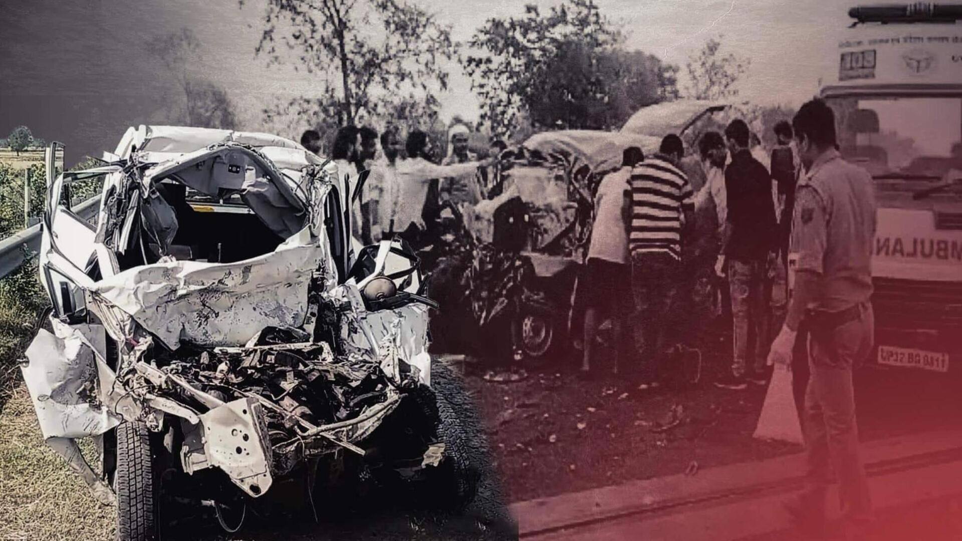 हरियाणा: रेवाड़ी में टायर बदलते समय कार को दूसरी कार ने मारी टक्कर, 6 की मौत