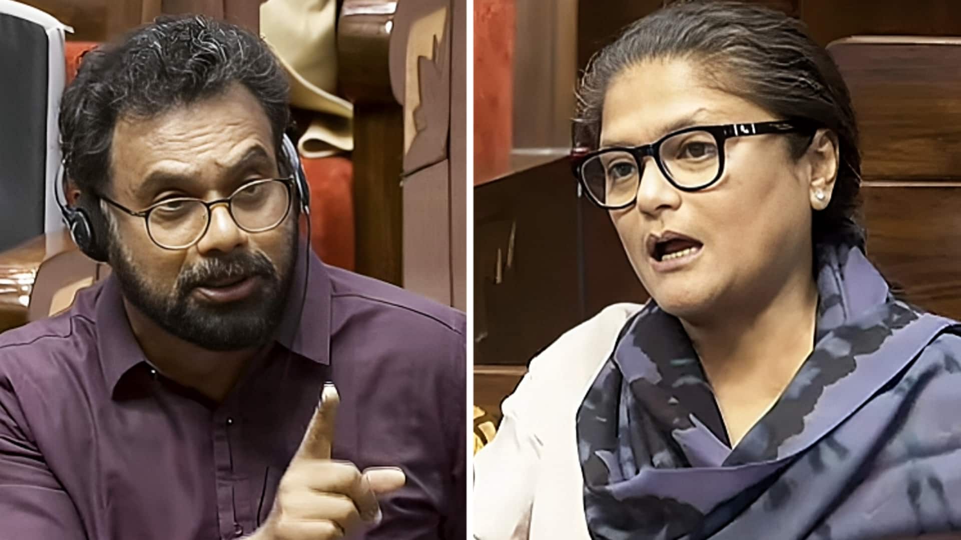 राज्यसभा में CPIM सांसद जॉन ब्रिटास को भाजपा सांसद सुष्मिता देव ने 'लुंगीवाला' कहा, विशेषाधिकार नोटिस