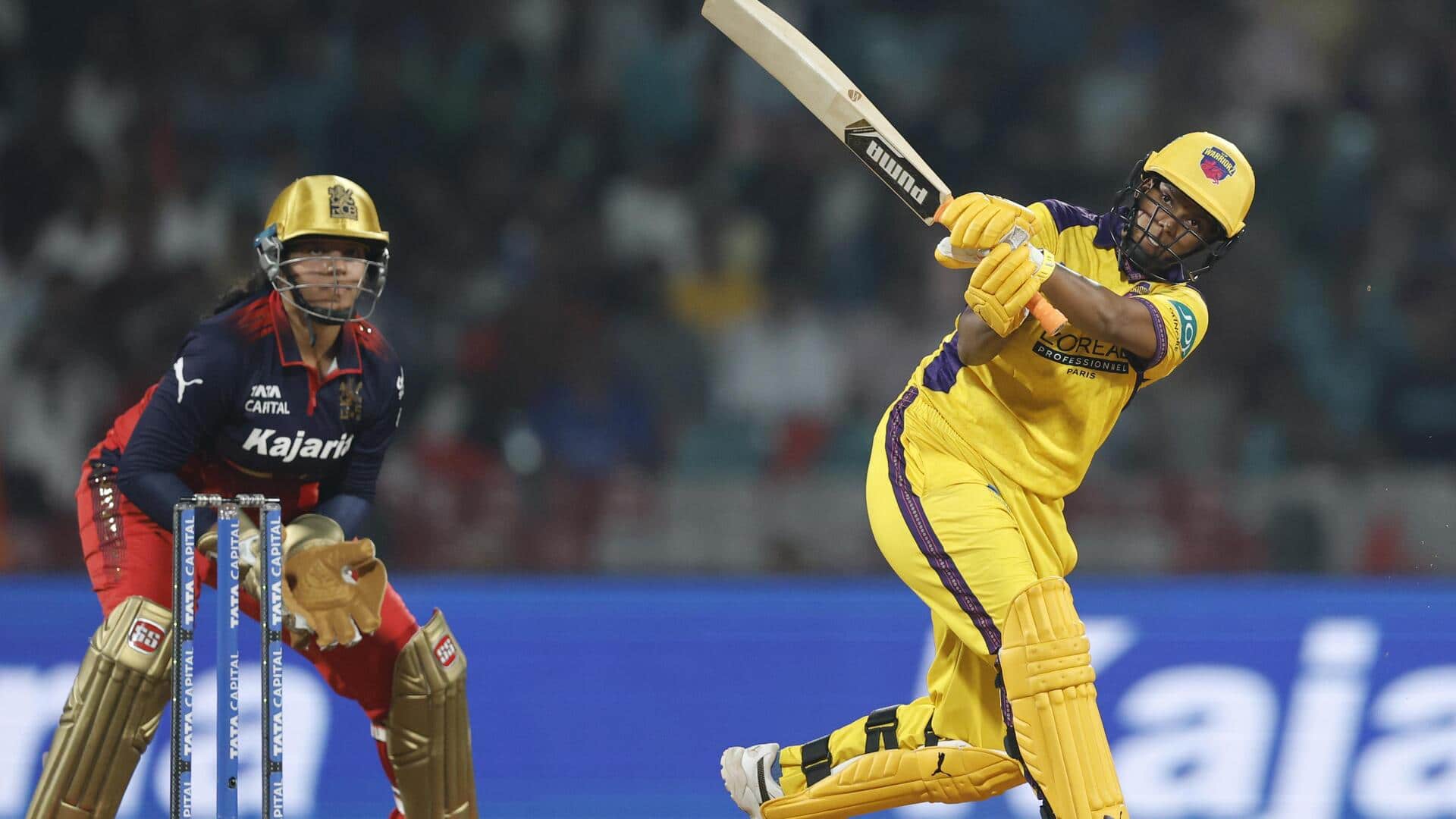RCB बनाम UPW: दीप्ति शर्मा ने अपने WPL करियर का चौथा अर्धशतक लगाया