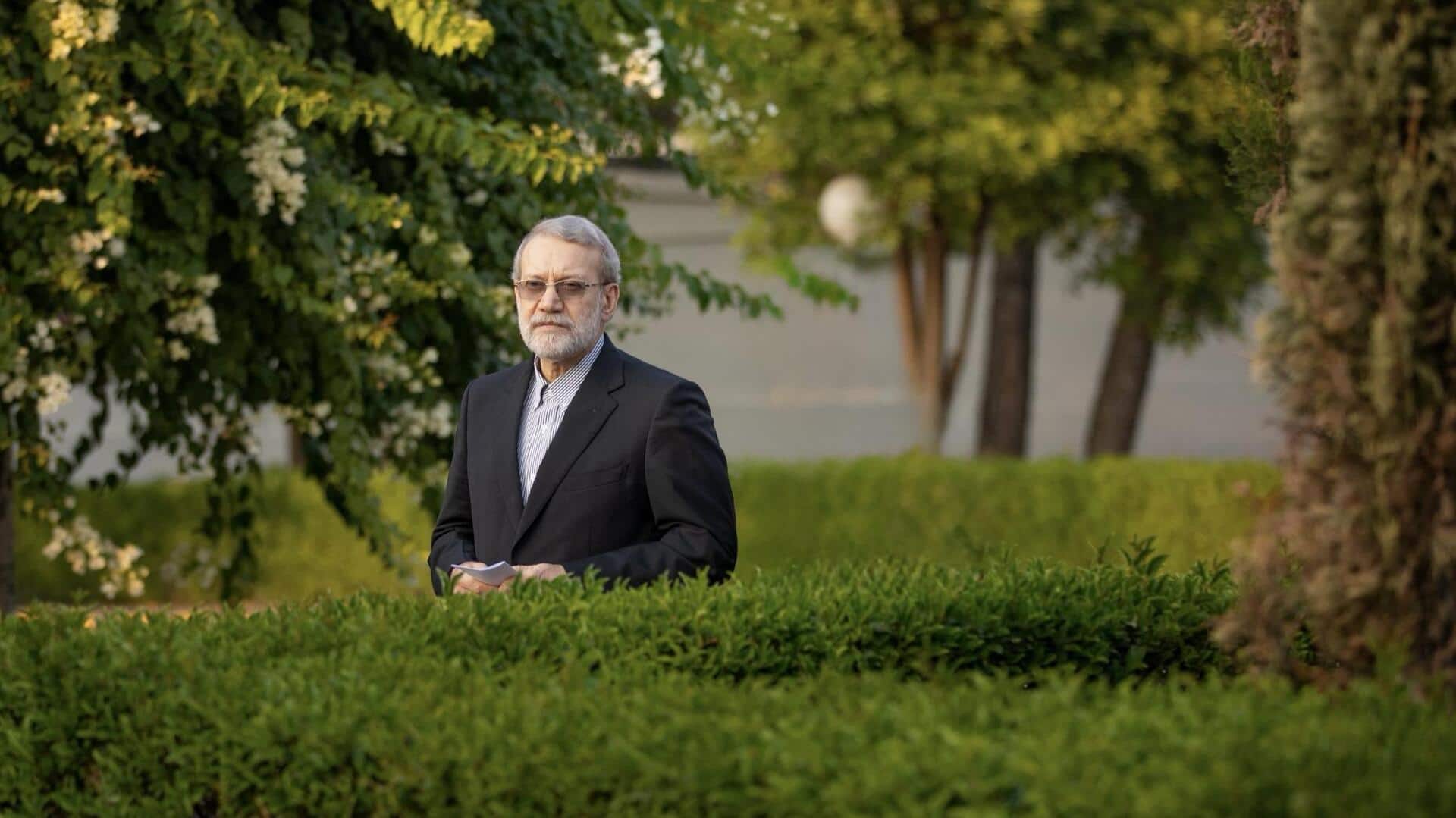 ईरान के सुरक्षा प्रमुख अली लारीजानी अपने बेटे के साथ मारे गए, हुई पुष्टि