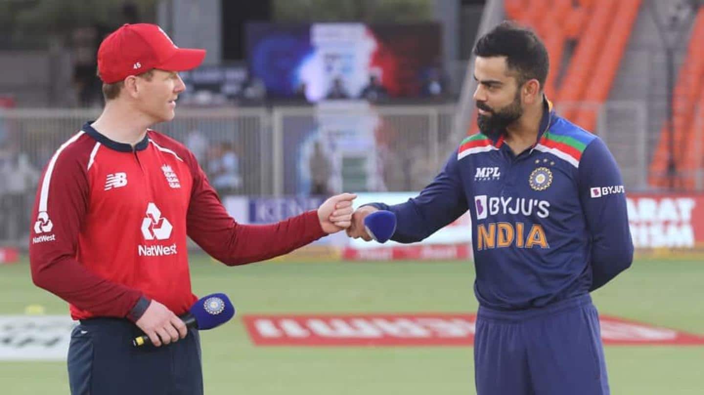 भारत बनाम इंग्लैंड, पहला वनडे: टॉस जीतकर इंग्लैंड की पहले गेंदबाजी, दो भारतीय खिलाड़ियों का डेब्यू