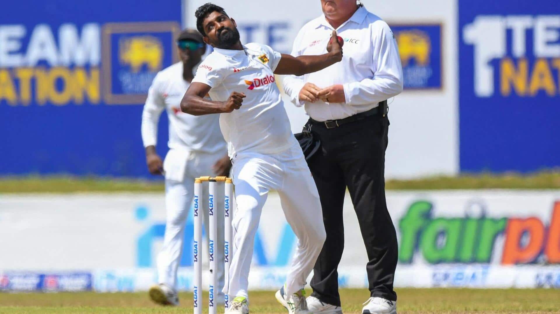 श्रीलंका बनाम अफगानिस्तान: प्रभात जयसूर्या ने झटके 5 विकेट, जानिए उनके आंकड़े 