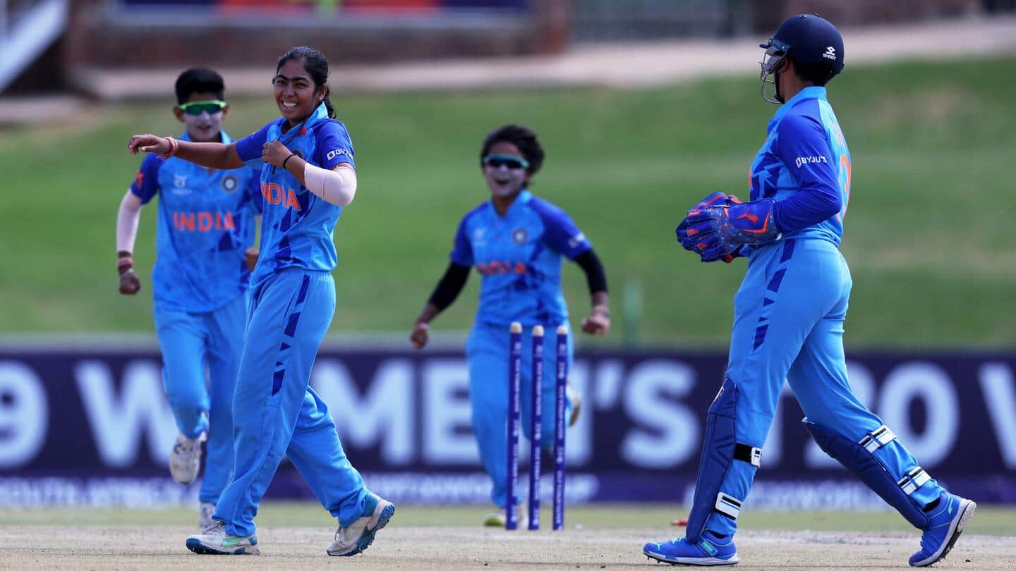 अंडर 19 महिला विश्व कप: भारतीय टीम ने श्रीलंका को 7 विकेट से हराया