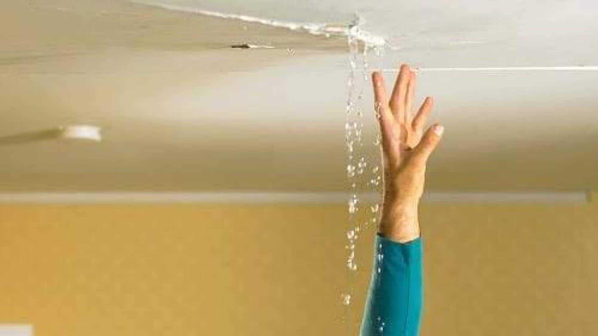 अचानक छत से टपकने लगा है पानी? इन 5 बातों पर दें ध्यान