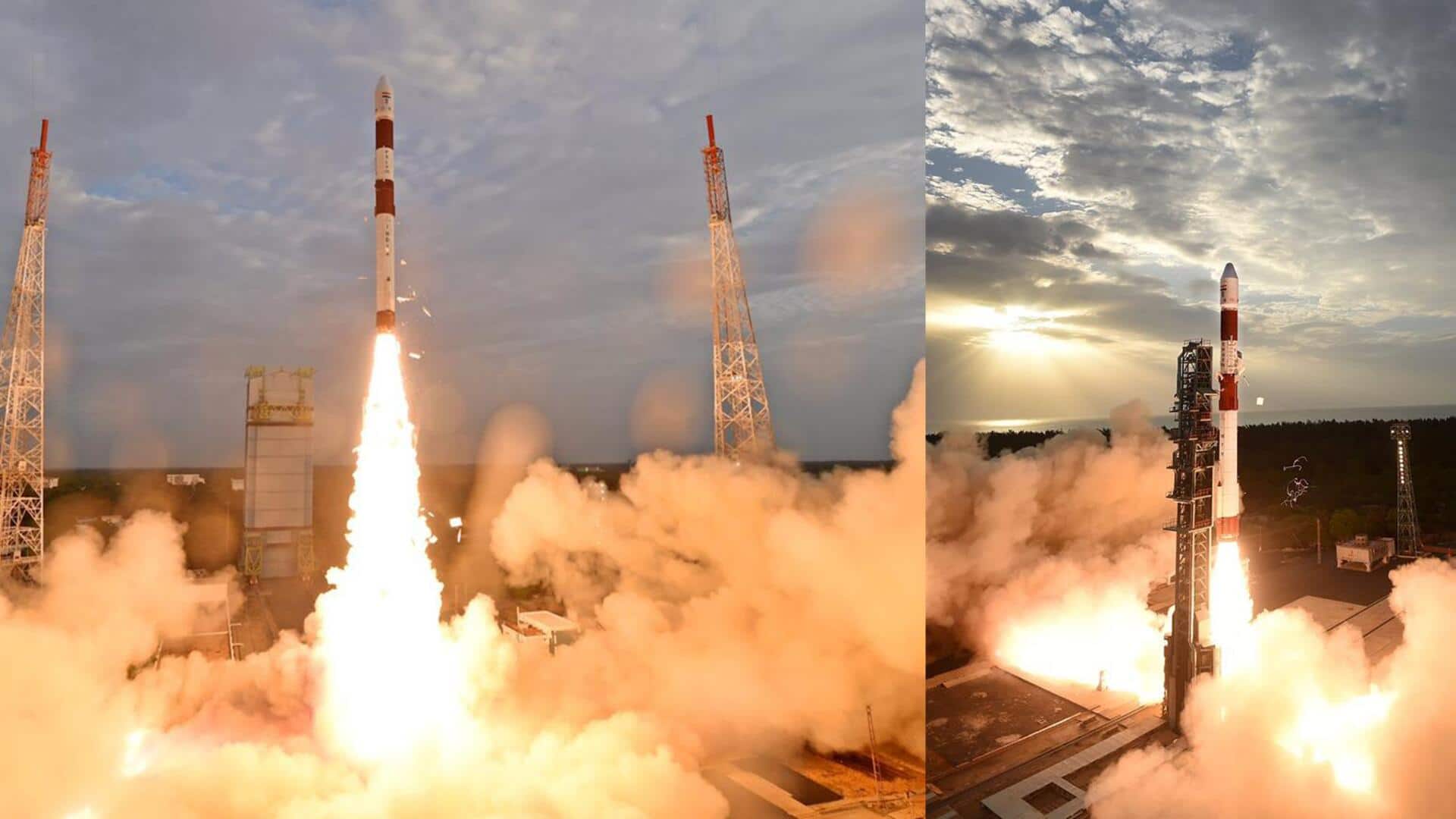 ISRO ने लॉन्च किया PSLV-C56 मिशन, एक साथ अंतरिक्ष में भेजे गए 7 सैटेलाइट्स