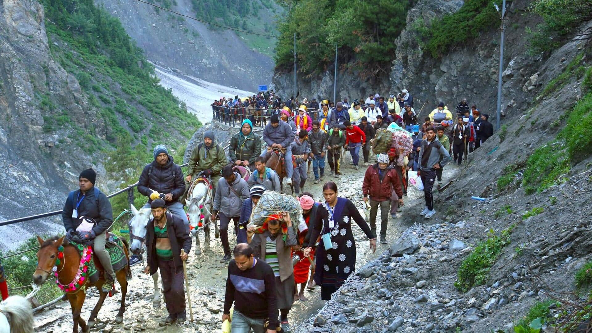 अमरनाथ यात्रा पर आतंकी हमले का खतरा, पहलगाम हमला करने वाला TRF बना रहा योजना अमरनाथ यात्रा पर आतंकी हमले का खतरा, पहलगाम हमला करने वाला TRF बना रहा योजना