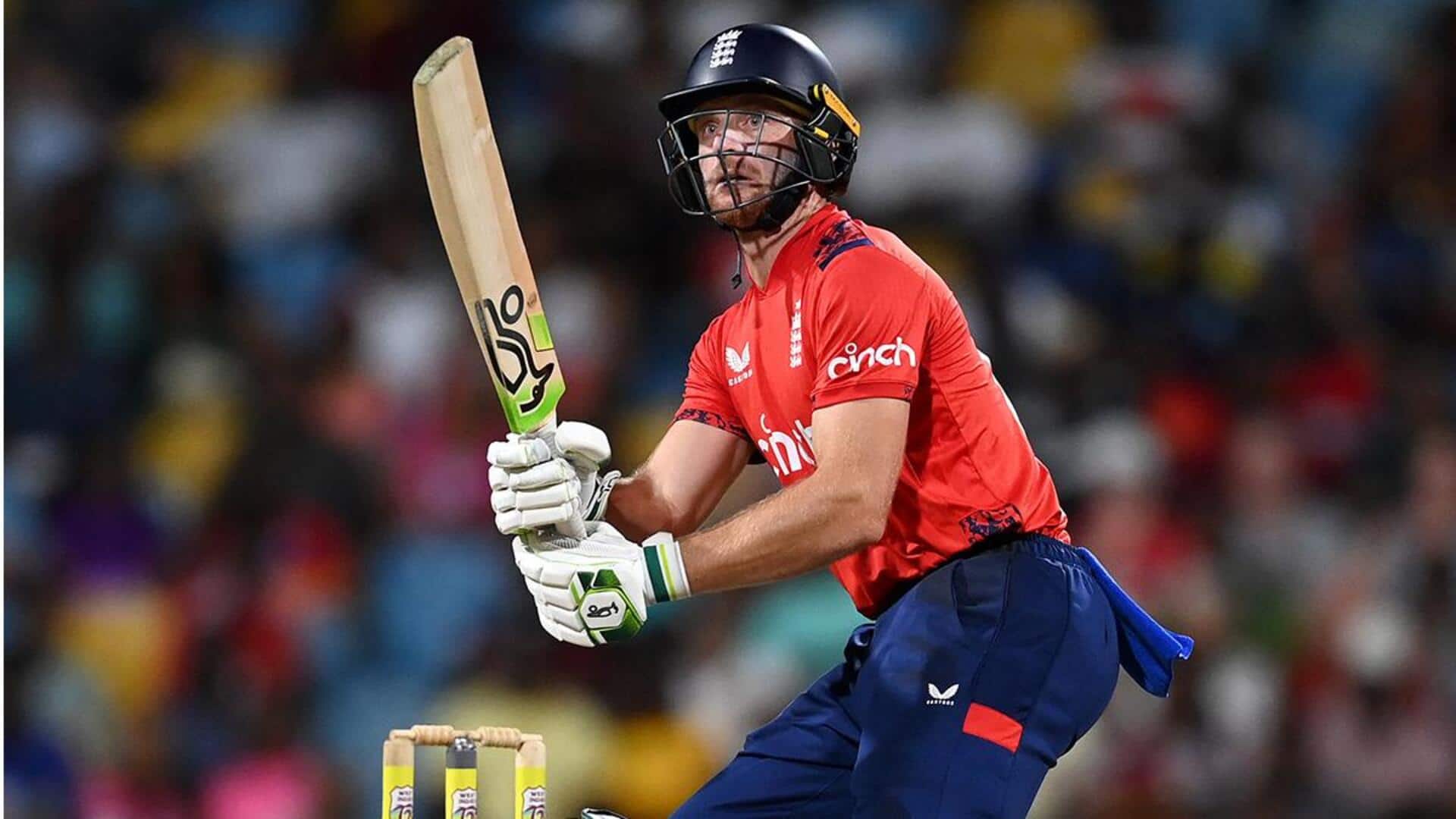 जोस बटलर ने अपना दूसरा टी-20 अंतरराष्ट्रीय शतक लगाया, हैरी ब्रूक के साथ की रिकॉर्ड साझेदारी