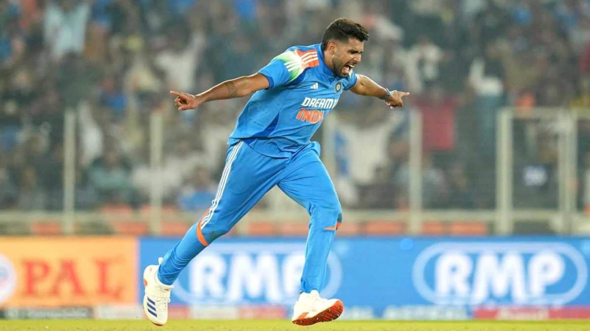 हर्षित राणा ने अपने पिछले 5 मुकाबलों में 5वीं बार लिया डेवोन कॉनवे का विकेट