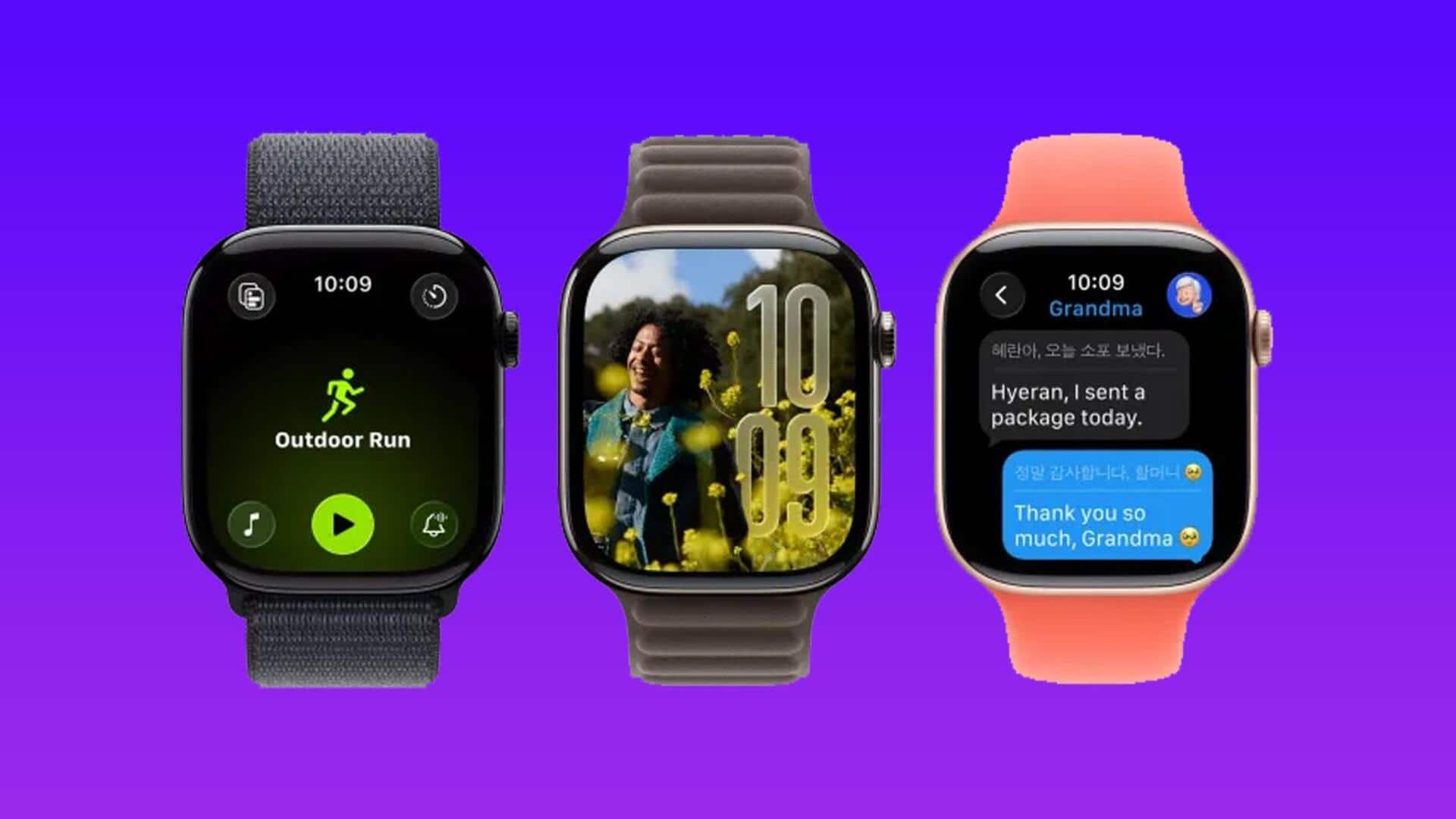 WWDC 2025: ऐपल ने वॉचOS 26 नए डिजाइन और AI फीचर के साथ किया लॉन्च WWDC 2025: ऐपल ने वॉचOS 26 नए डिजाइन और AI फीचर के साथ किया लॉन्च