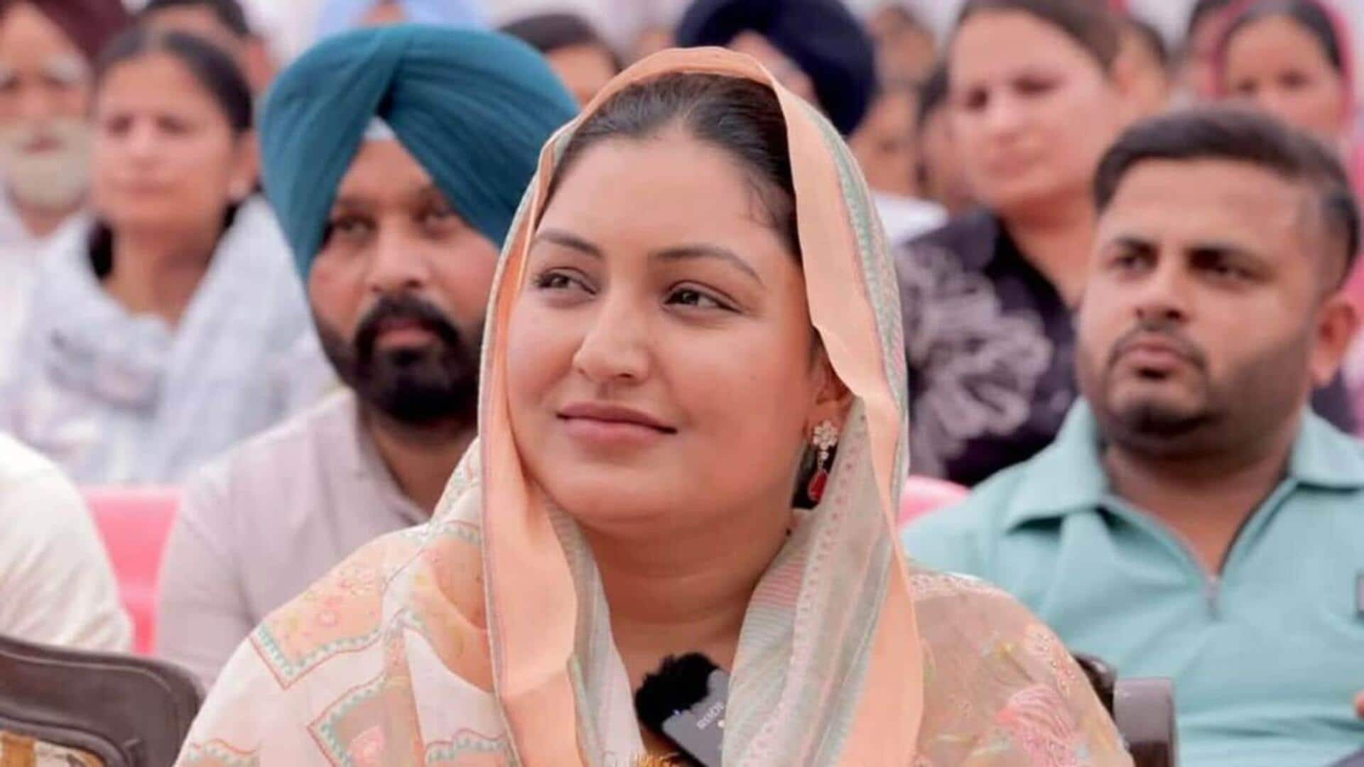 पंजाब में AAP विधायक अनमोल गगन मान ने दिया इस्तीफा, कहा- छोड़ रही हूं सियासत पंजाब में AAP विधायक अनमोल गगन मान ने दिया इस्तीफा, कहा- छोड़ रही हूं सियासत