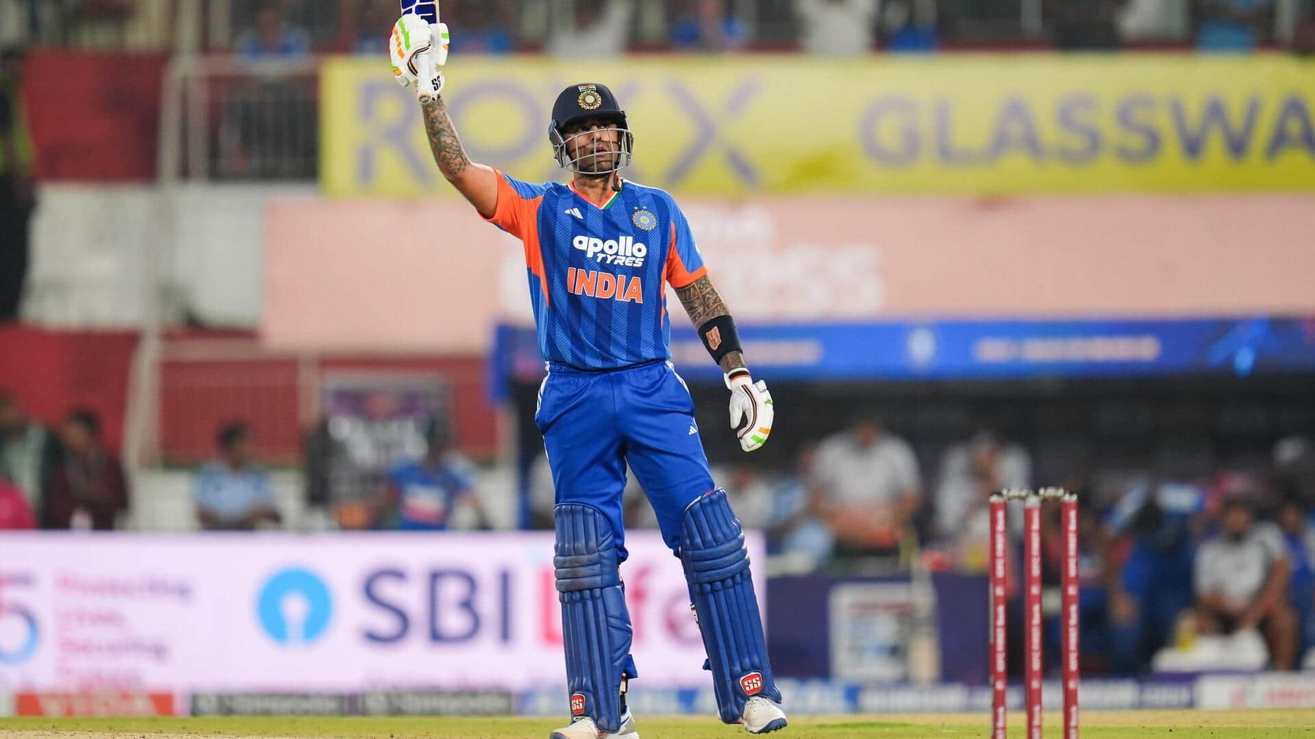 सूर्यकुमार ने न्यूजीलैंड के खिलाफ जड़ा चौथा टी-20 अंतरराष्ट्रीय अर्धशतक, 3,000 रन भी पूरे किए