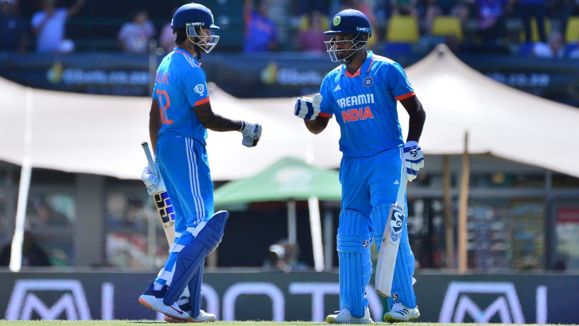 तीसरा वनडे: भारत ने दक्षिण अफ्रीका को दिया 297 रन का लक्ष्य,  सैमसन की शतकीय पारी