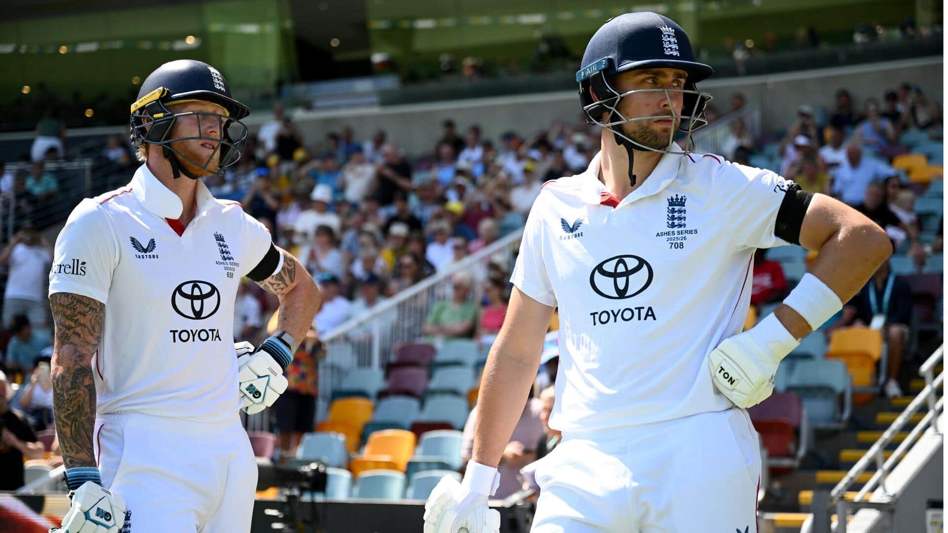 एशेज सीरीज 2025-26: तीसरे टेस्ट के लिए इंग्लैंड की प्लेइंग इलेवन घोषित, गस एटकिंसन हुए बाहर 