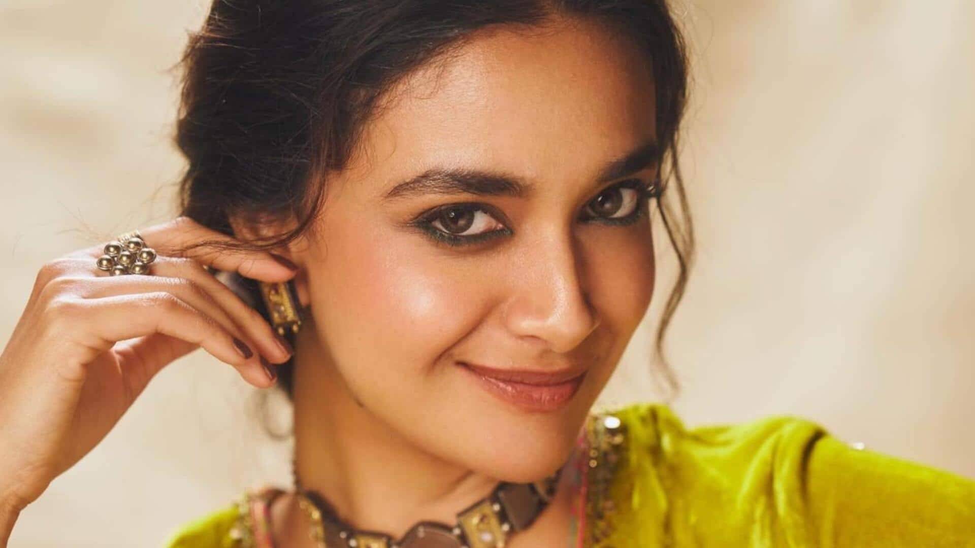 कीर्ति सुरेश बन सकती हैं रोमांटिक-थ्रिलर का हिस्सा, निर्माताओं संग बातचीत जारी 
