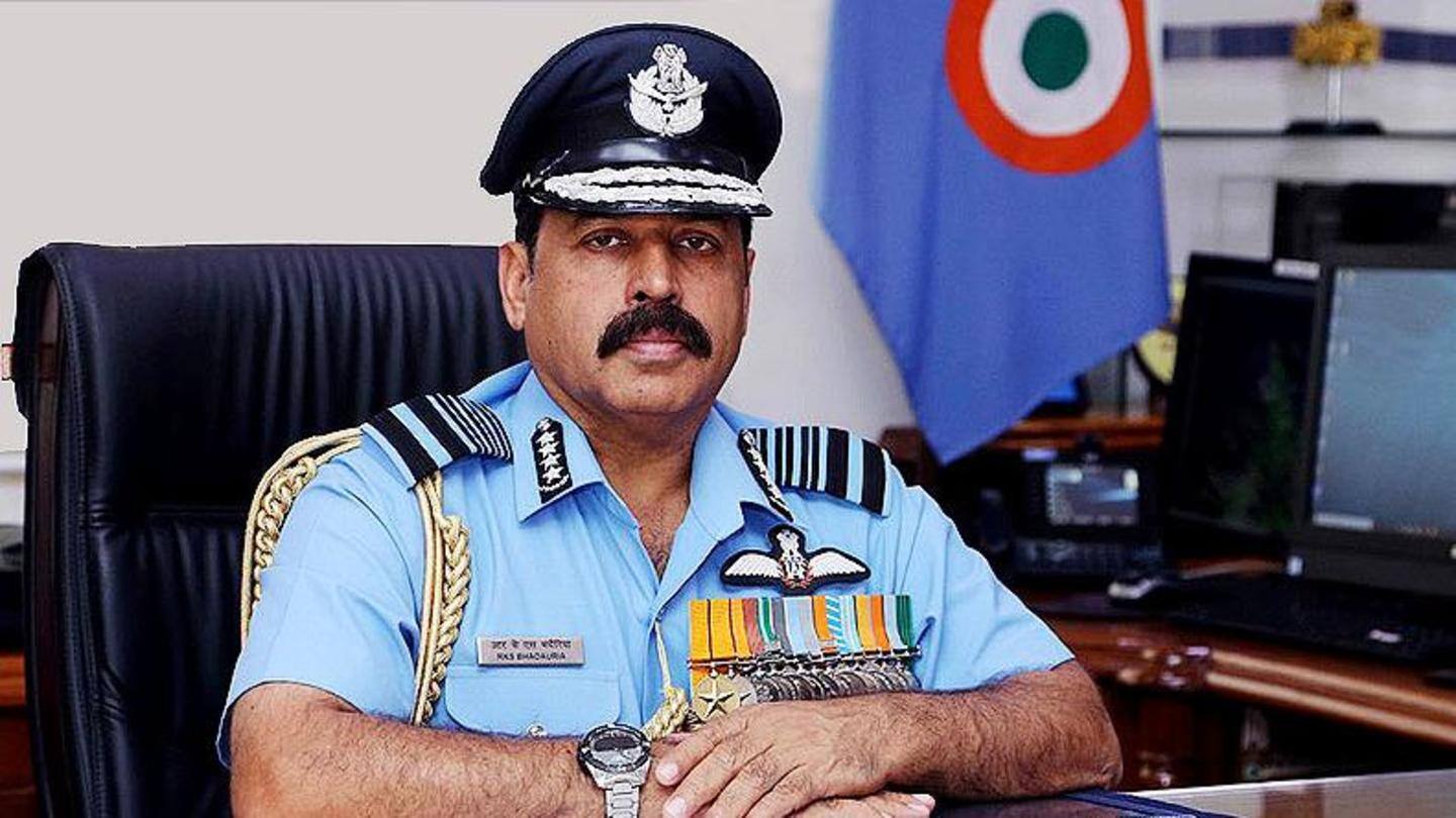 वायुसेना प्रमुख भदौरिया ने दिया रक्षा क्षेत्र में आत्मनिर्भरता पर जोर वायुसेना प्रमुख भदौरिया ने दिया रक्षा क्षेत्र में आत्मनिर्भरता पर जोर