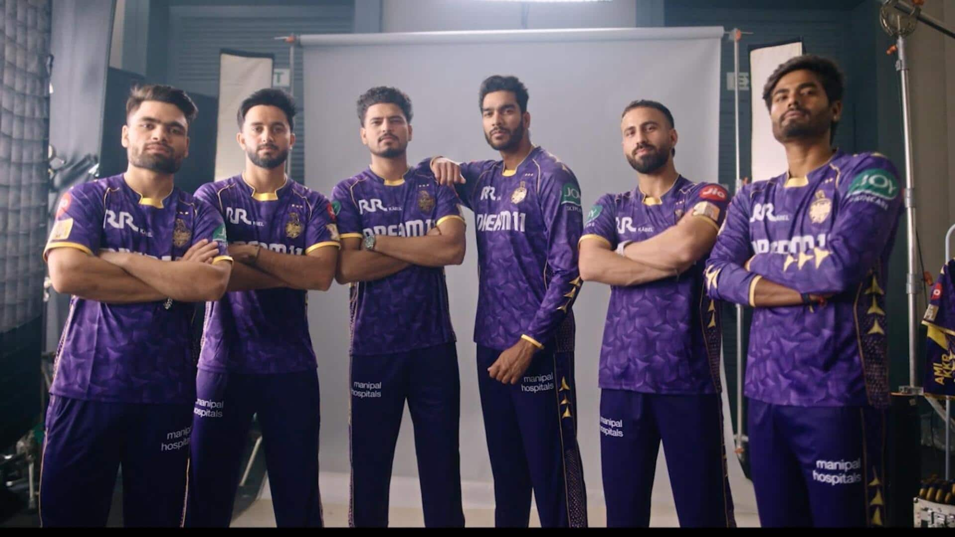 IPL में अब मौजूदा चैंपियन की जर्सी पर होगा गोल्डन बैज, KKR होगी पहली टीम