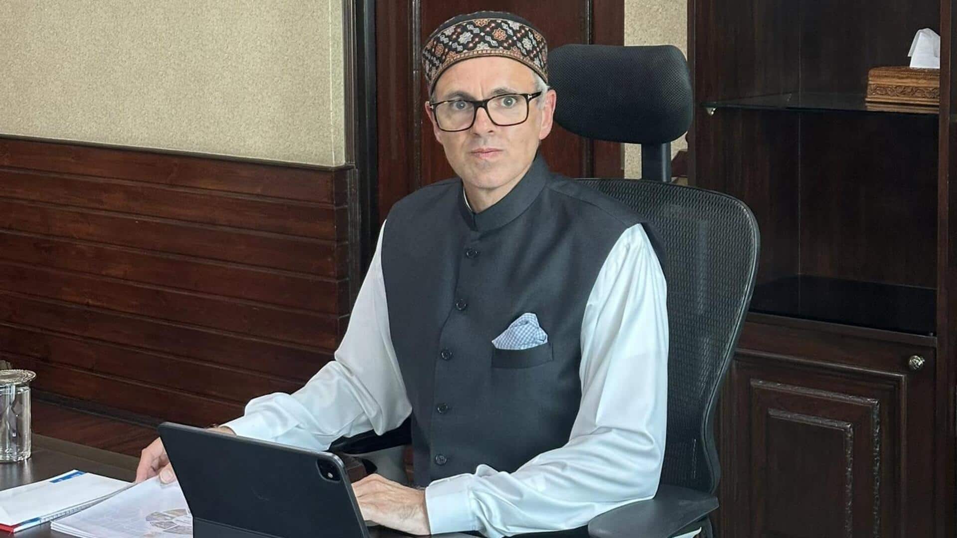 उमर अब्दुल्ला का भाजपा पर पार्टी तोड़ने का आरोप, कहा- दिया 30 करोड़ रुपये का प्रस्ताव