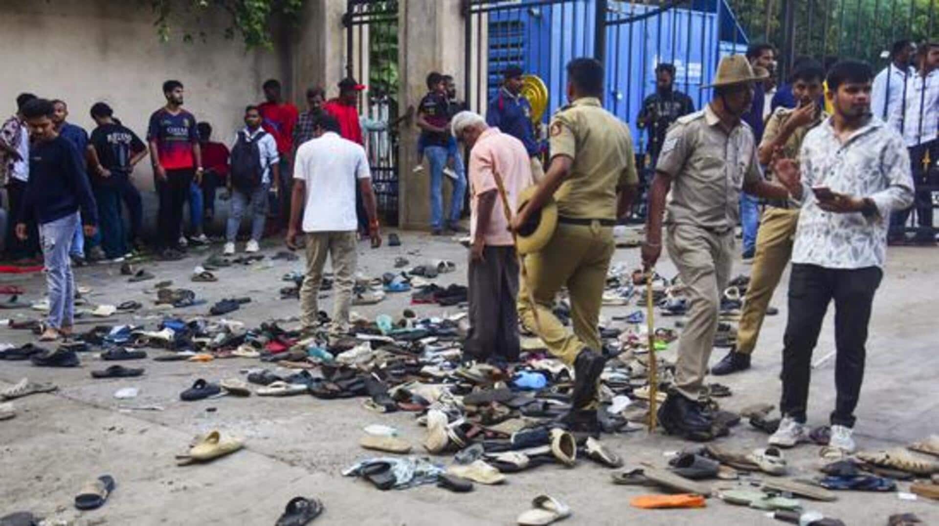 बेंगलुरु भगदड़: कर्नाटक पुलिस ने दी थी भीड़ बढ़ने की चेतावनी, DCP ने लिखा था पत्र बेंगलुरु भगदड़: कर्नाटक पुलिस ने दी थी भीड़ बढ़ने की चेतावनी, DCP ने लिखा था पत्र