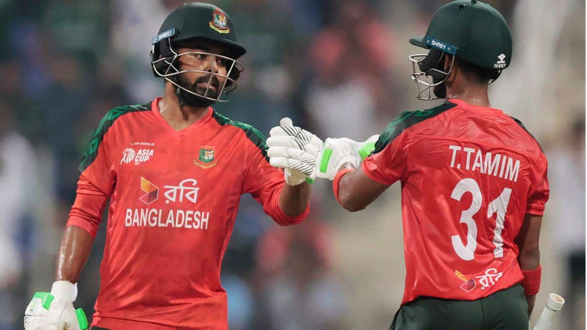 एशिया कप 2025, सुपर-4: बांग्लादेश ने श्रीलंका को 4 विकेट से हराया, ये बने रिकॉर्ड्स एशिया कप 2025, सुपर-4: बांग्लादेश ने श्रीलंका को 4 विकेट से हराया, ये बने रिकॉर्ड्स