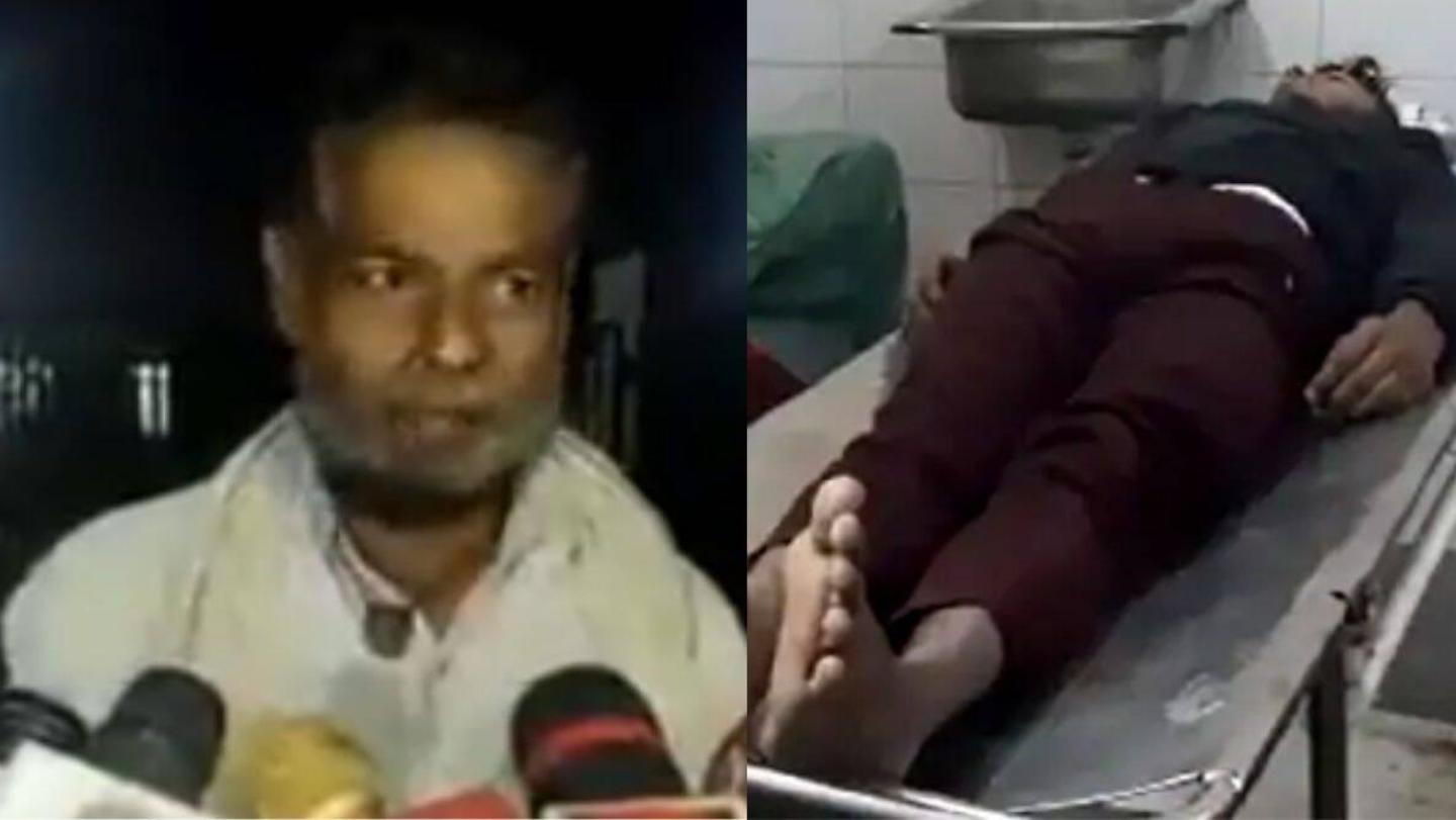 पिता ने पुलिस पर लगाया हत्या करने का आरोप पिता ने पुलिस पर लगाया हत्या करने का आरोप