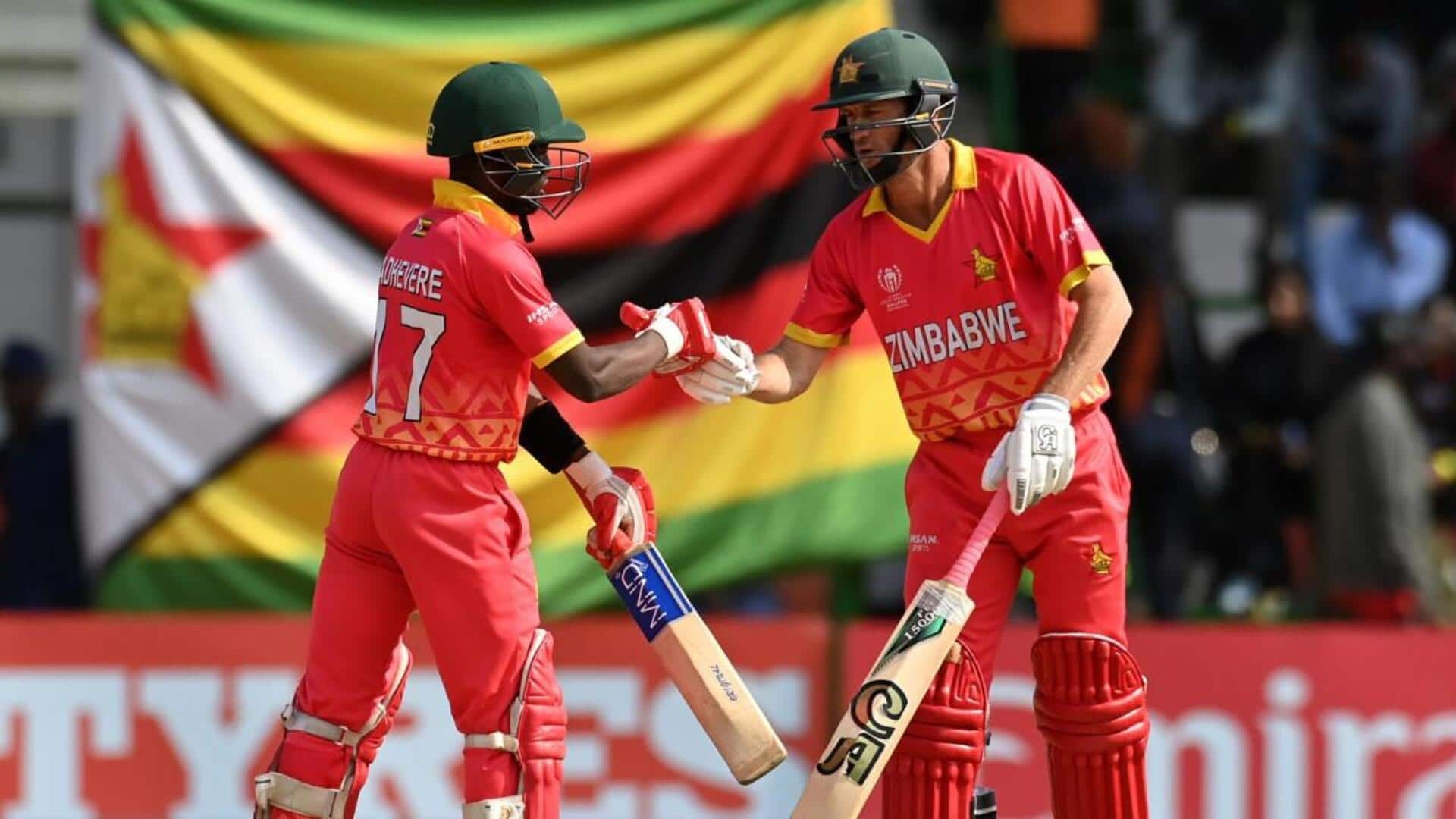 विश्व कप क्वालीफायर्स, सुपर-6: जिम्बाब्वे ने ओमान को 14 रन से हराया, ये बने रिकॉर्ड्स 