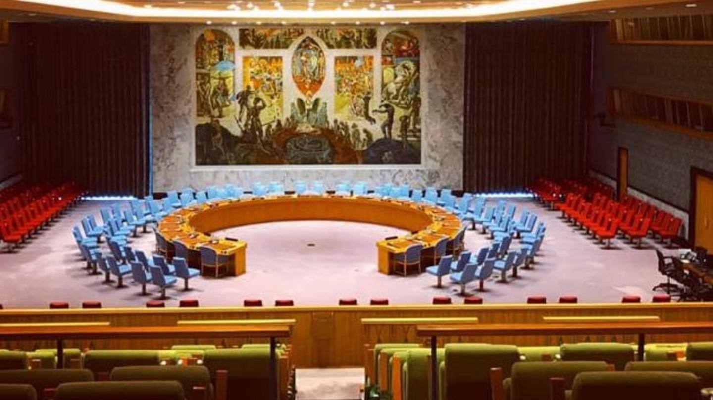 एक-एक महीने के लिए अध्यक्ष बनता है UNSC का हर सदस्य एक-एक महीने के लिए अध्यक्ष बनता है UNSC का हर सदस्य