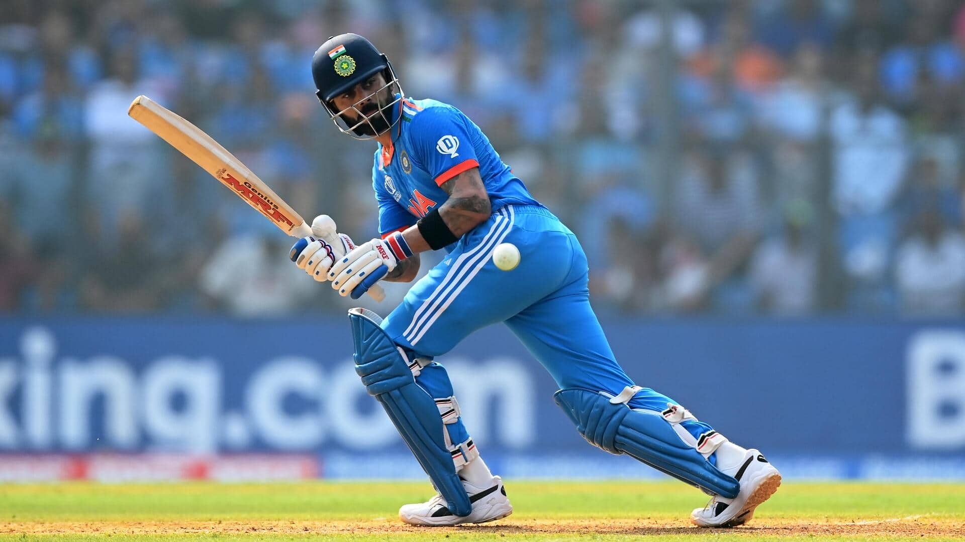 भारत बनाम न्यूजीलैंड: विराट कोहली के वनडे में 150 छक्के पूरे, जानिए उनके आंकड़े
