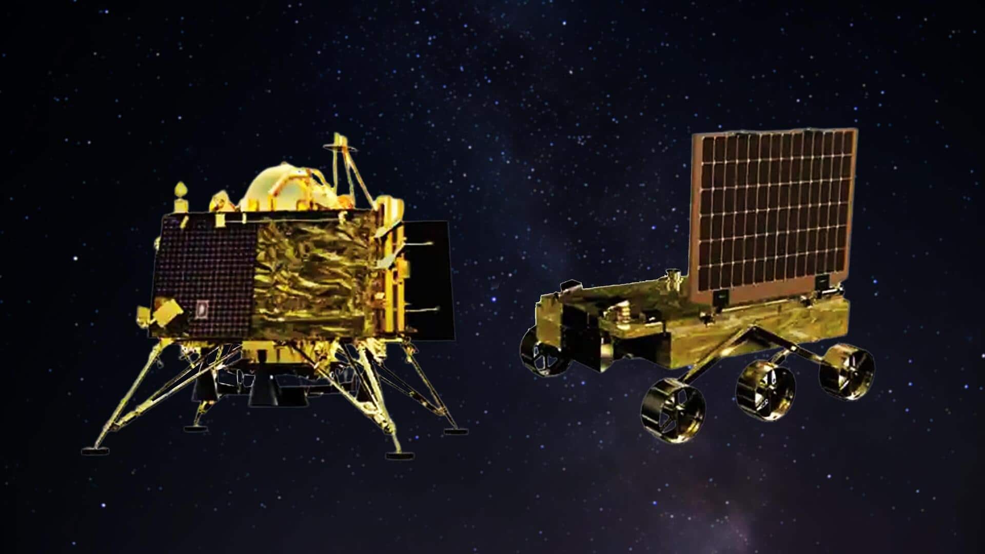 ISRO ने जारी किया चांद की सतह से रोवर का पहला वीडियो, लैंडर से उतरता दिखा