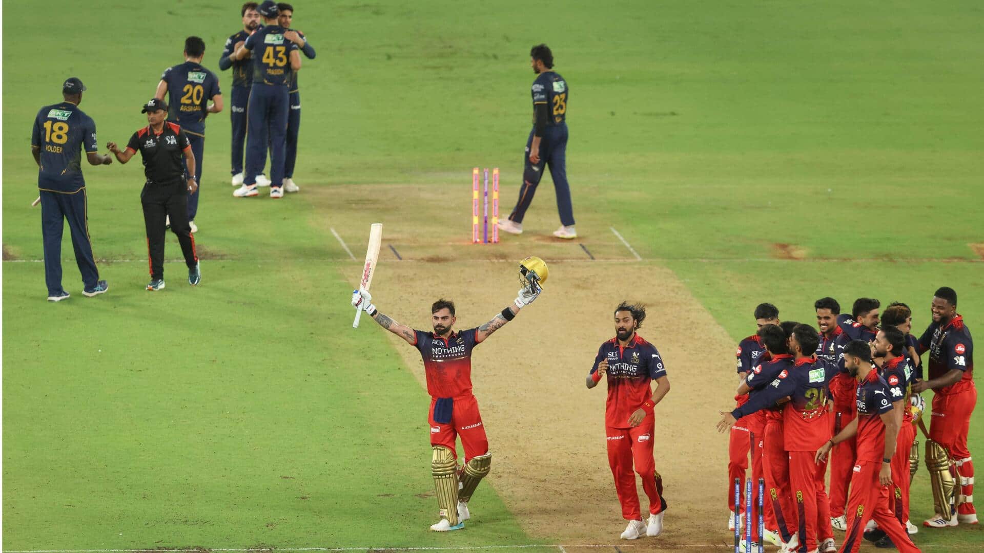IPL 2026, फाइनल: RCB ने GT को हराते हुए लगातार दूसरा खिताब जीता, बनाए ये रिकॉर्ड्स