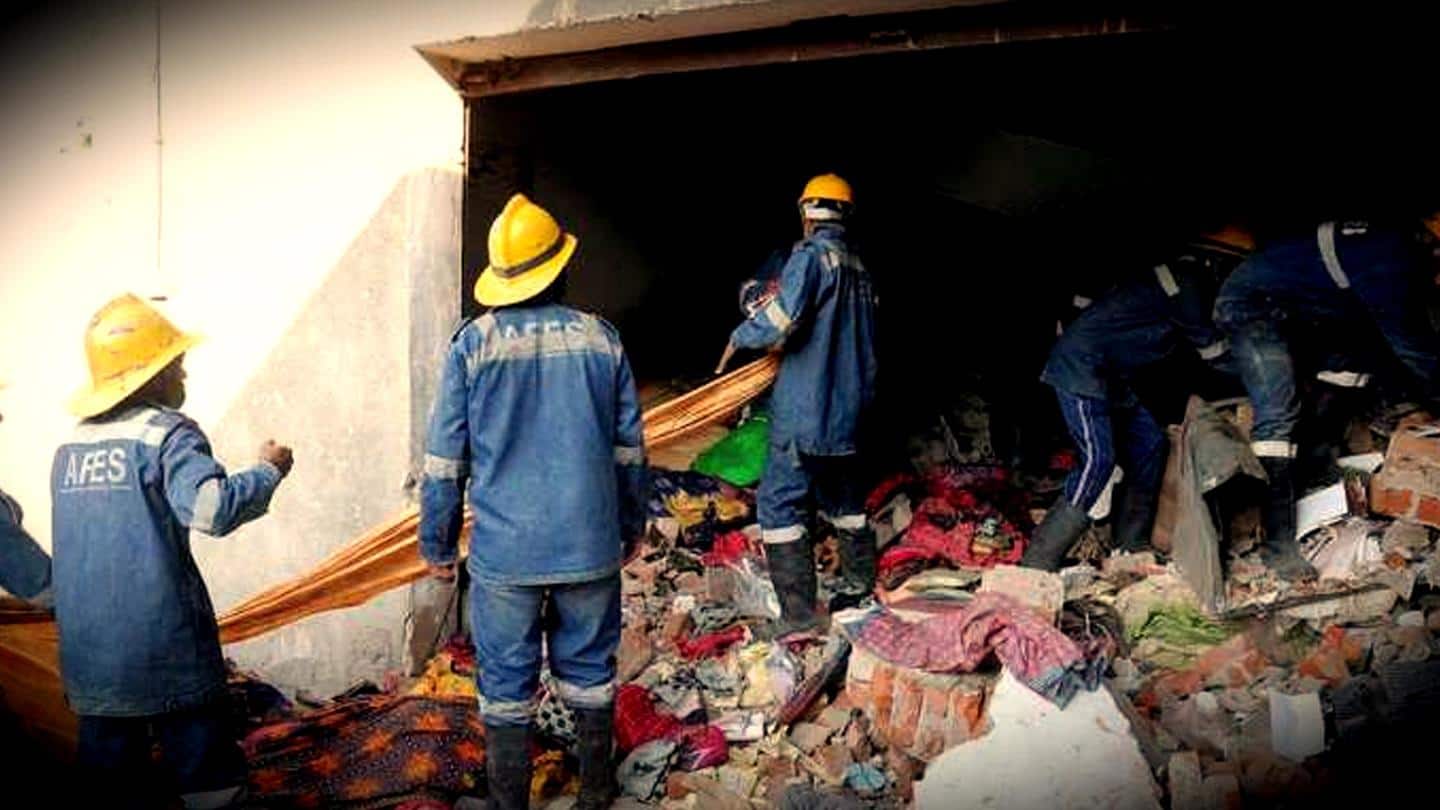 अहमदाबाद: रसोई गैस सिलेंडर में हुए धमाके से चार बच्चों सहित नौ लोगों की मौत