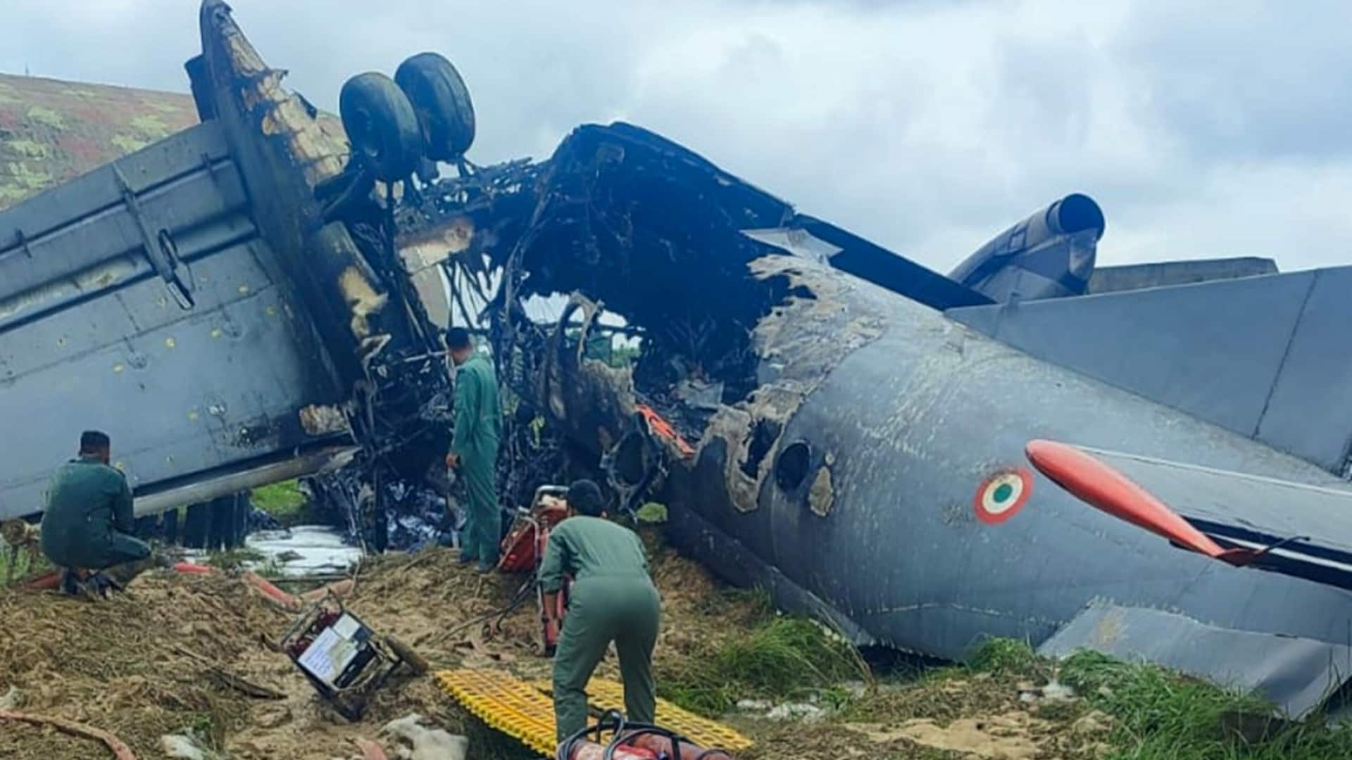 असम के जोरहाट में वायुसेना का विमान दुर्घटनाग्रस्त, पायलट के मारे जाने की आशंका