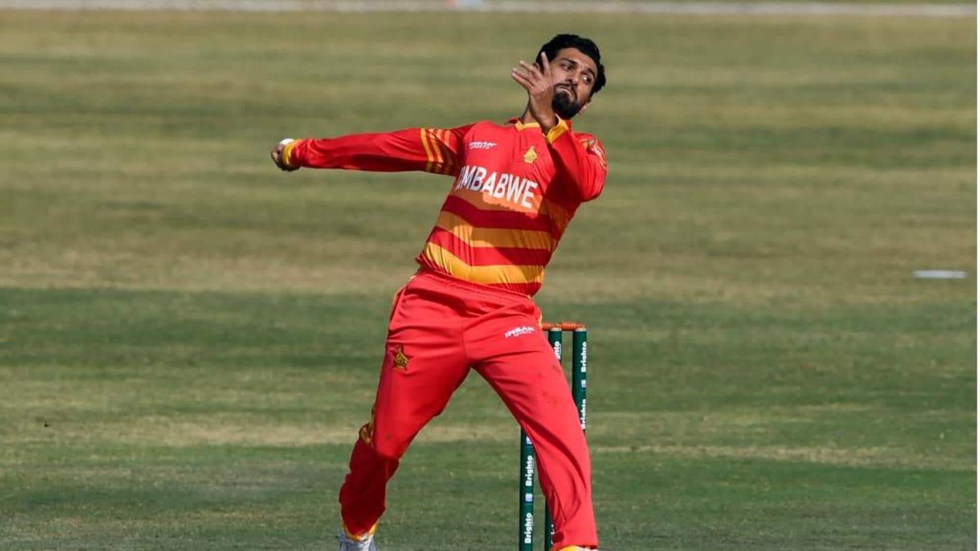 सिकंदर रजा ने अपने 100 टी-20 अंतरराष्ट्रीय विकेट पूरे किए, हासिल की ये उपलब्धि