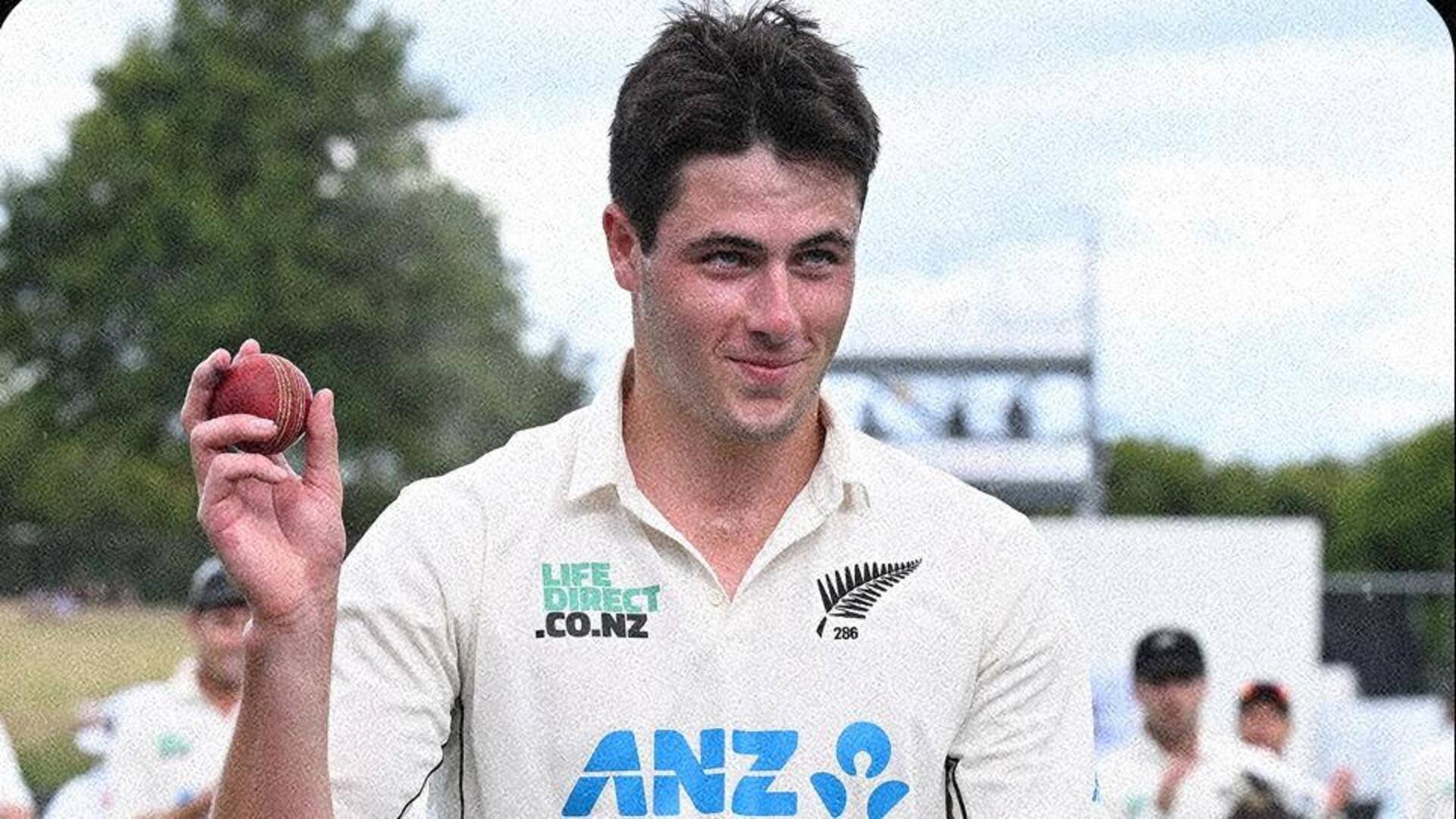 न्यूजीलैंड बनाम दक्षिण अफ्रीका: विलियम ओरूर्के ने डेब्यू टेस्ट में झटके 9 विकेट, जानिए उनके आंकड़े 