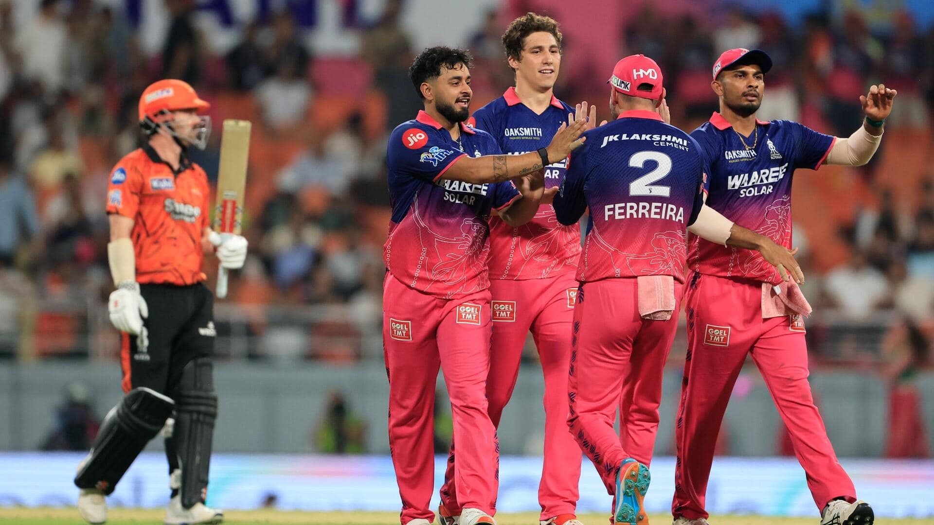 IPL 2026, एलिमिनेटर: RR ने SRH को हराते हुए क्वालीफायर-2 में किया प्रवेश, ये बने रिकॉर्ड्स