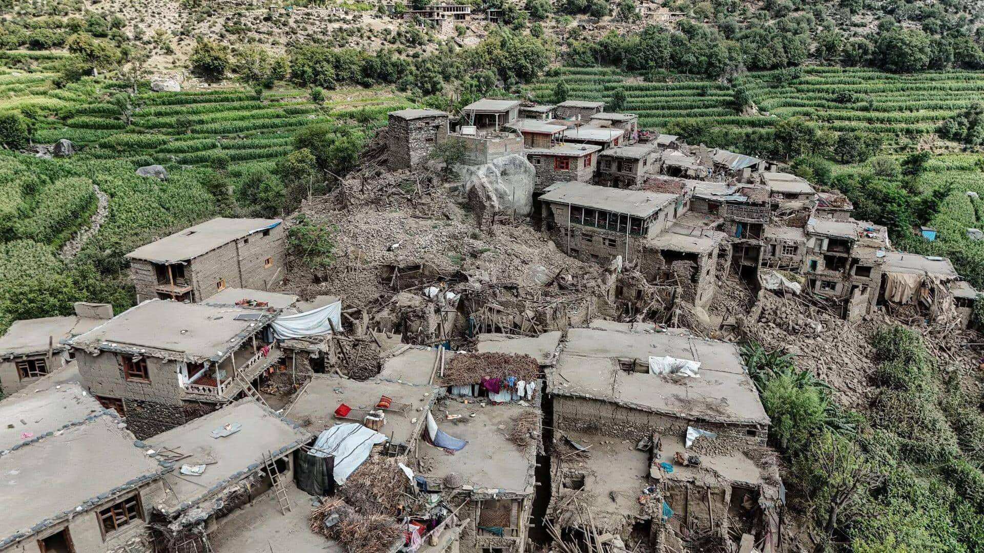 अफगानिस्तान में एक हफ्ते के अंदर चौथा भूकंप आया, 5.4 रही तीव्रता अफगानिस्तान में एक हफ्ते के अंदर चौथा भूकंप आया, 5.4 रही तीव्रता