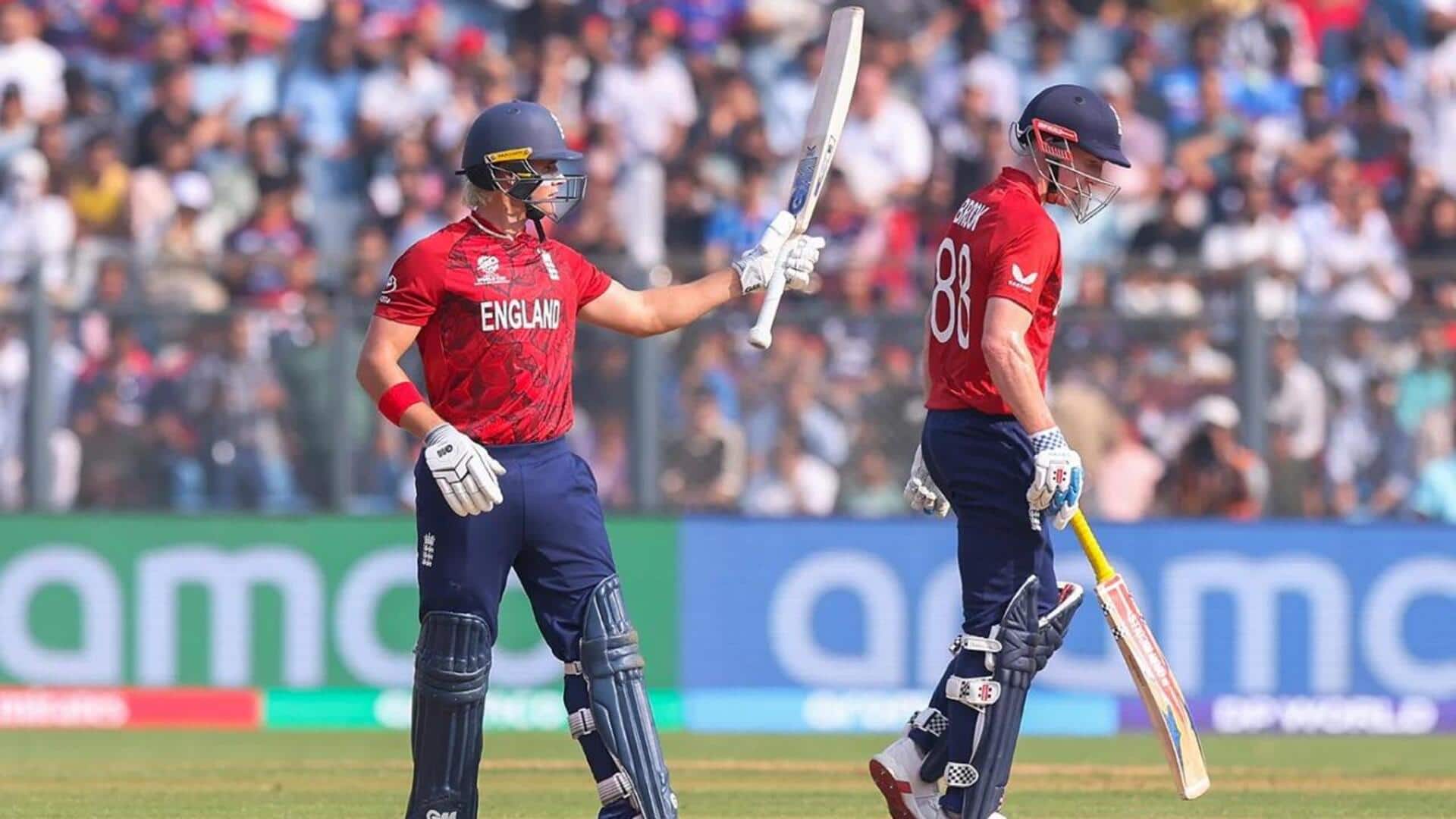 टी-20 विश्व कप 2026: हैरी ब्रूक और जैकब बेथल ने नेपाल के खिलाफ खेली अर्धशतकीय पारी 