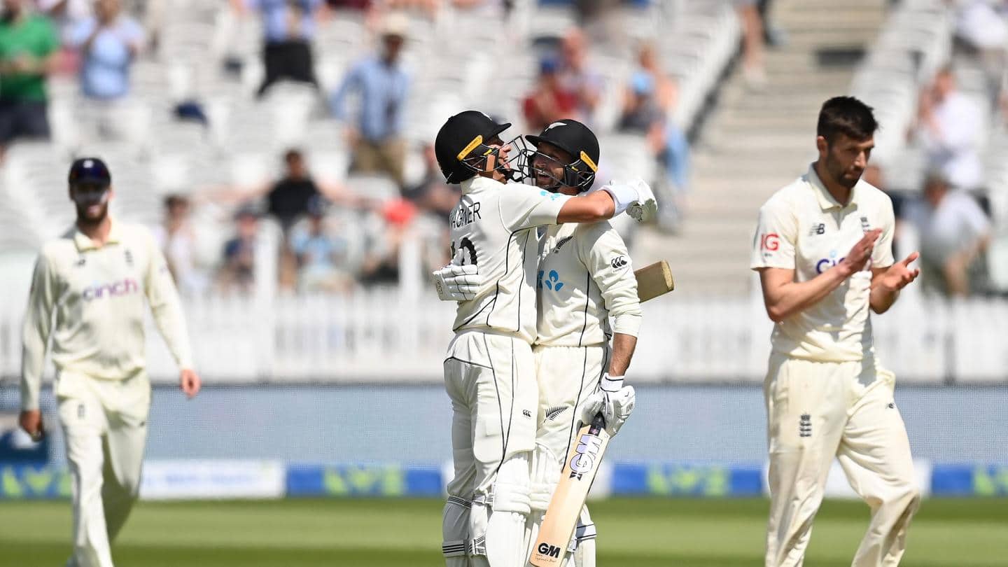 इंग्लैंड बनाम न्यूजीलैंड: कोन्वे ने लगाया दोहरा शतक, ऐसा रहा दूसरे दिन का खेल