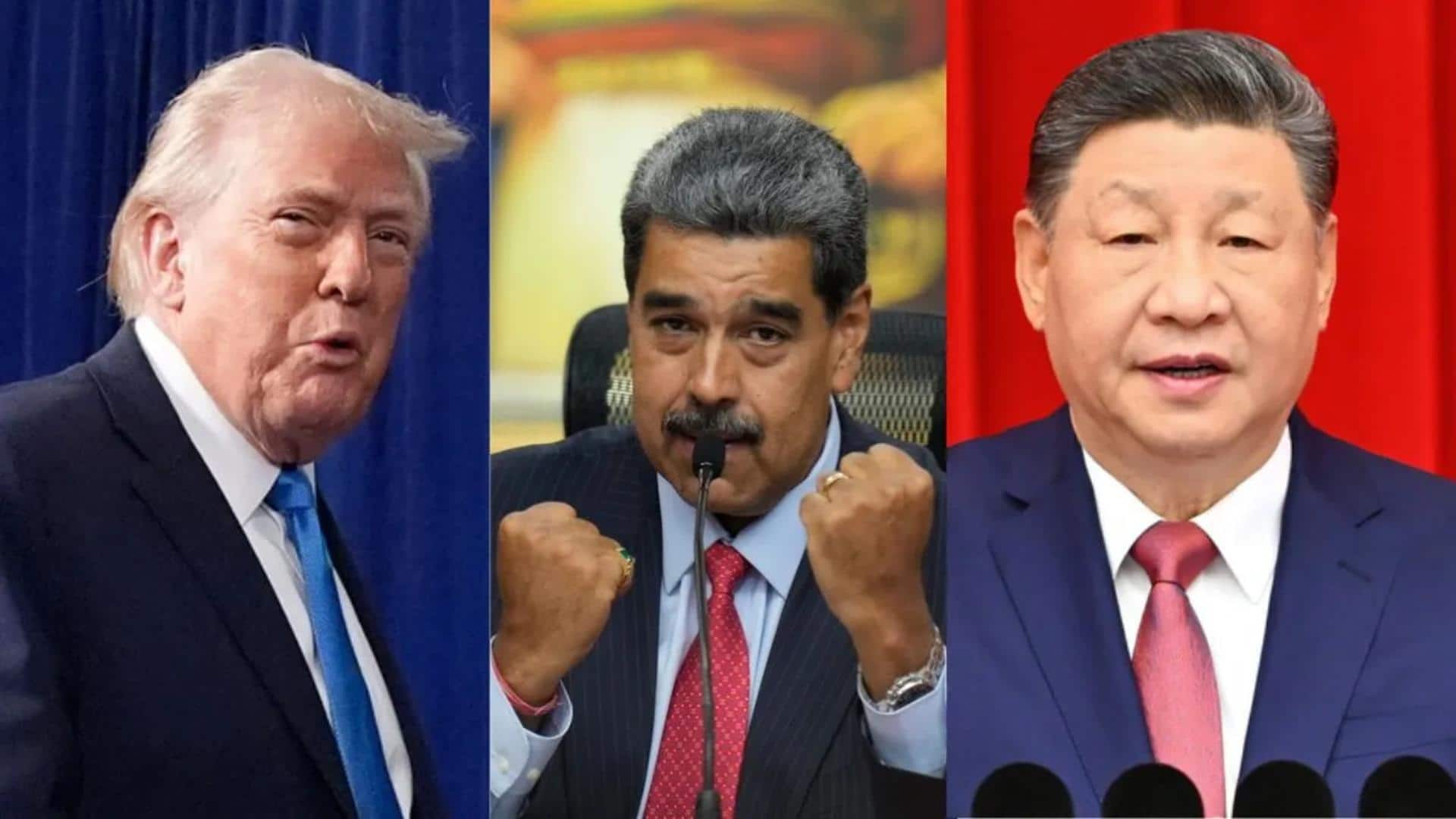 चीन ने की वेनेजुएला में अमेरिकी कार्रवाई की निंदा, उठाई मादुरो की रिहाई की मांग