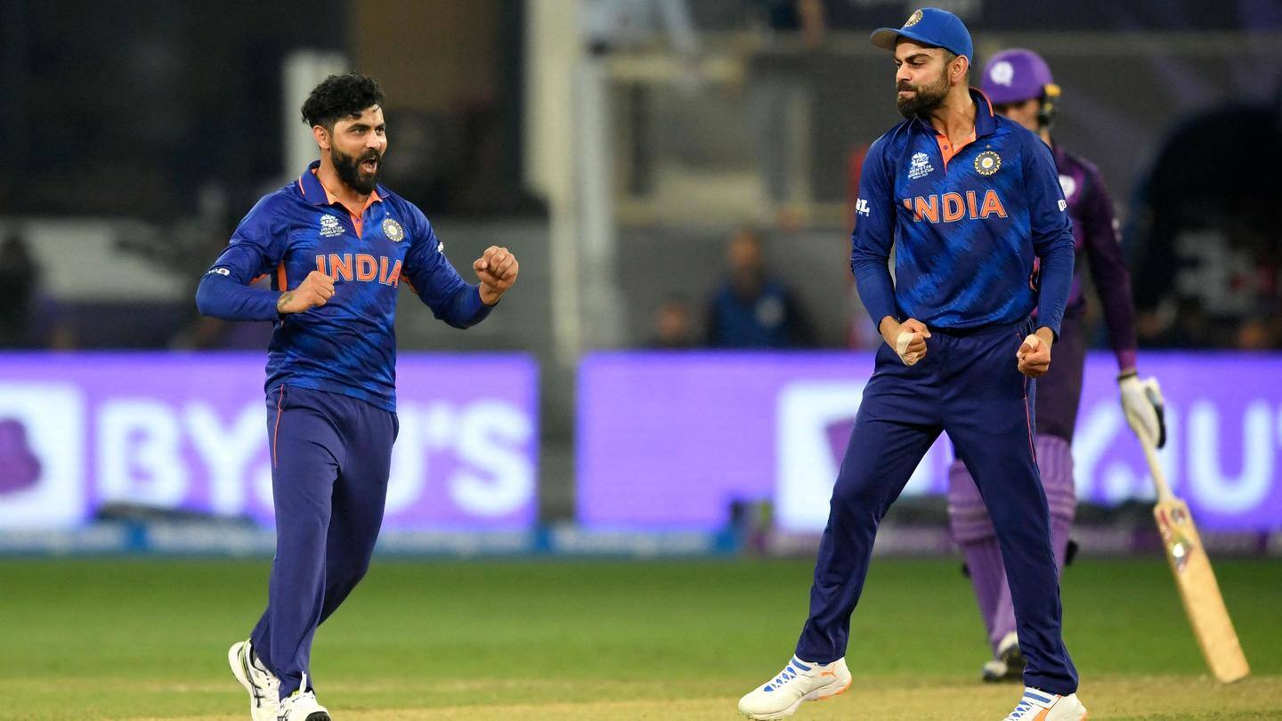 टी-20 विश्व कप: भारत की धारदार गेंदबाजी के सामने 85 के स्कोर पर सिमटी स्कॉटलैंड