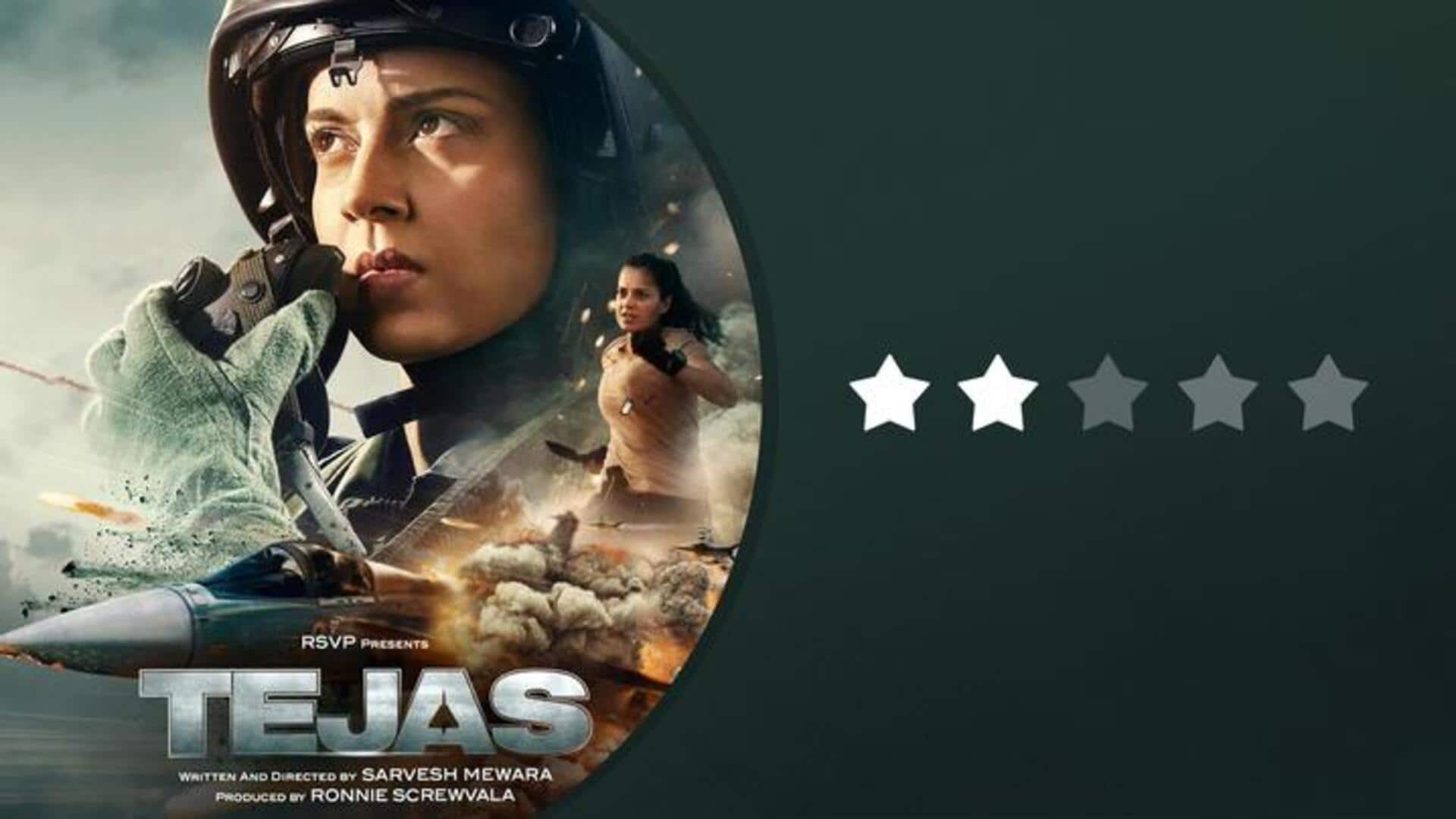 'तेजस' रिव्यू: कंगना रनौत की फिल्म की कहानी कमजोर, VFX ने भी बिगाड़ा खेल