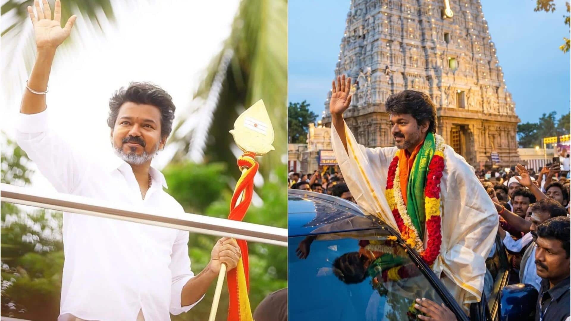 थलापति विजय भगवान तिरुचेंदूर मुरुगन की शरण में पहुंचे, मंदिर से सामने आया वीडियो