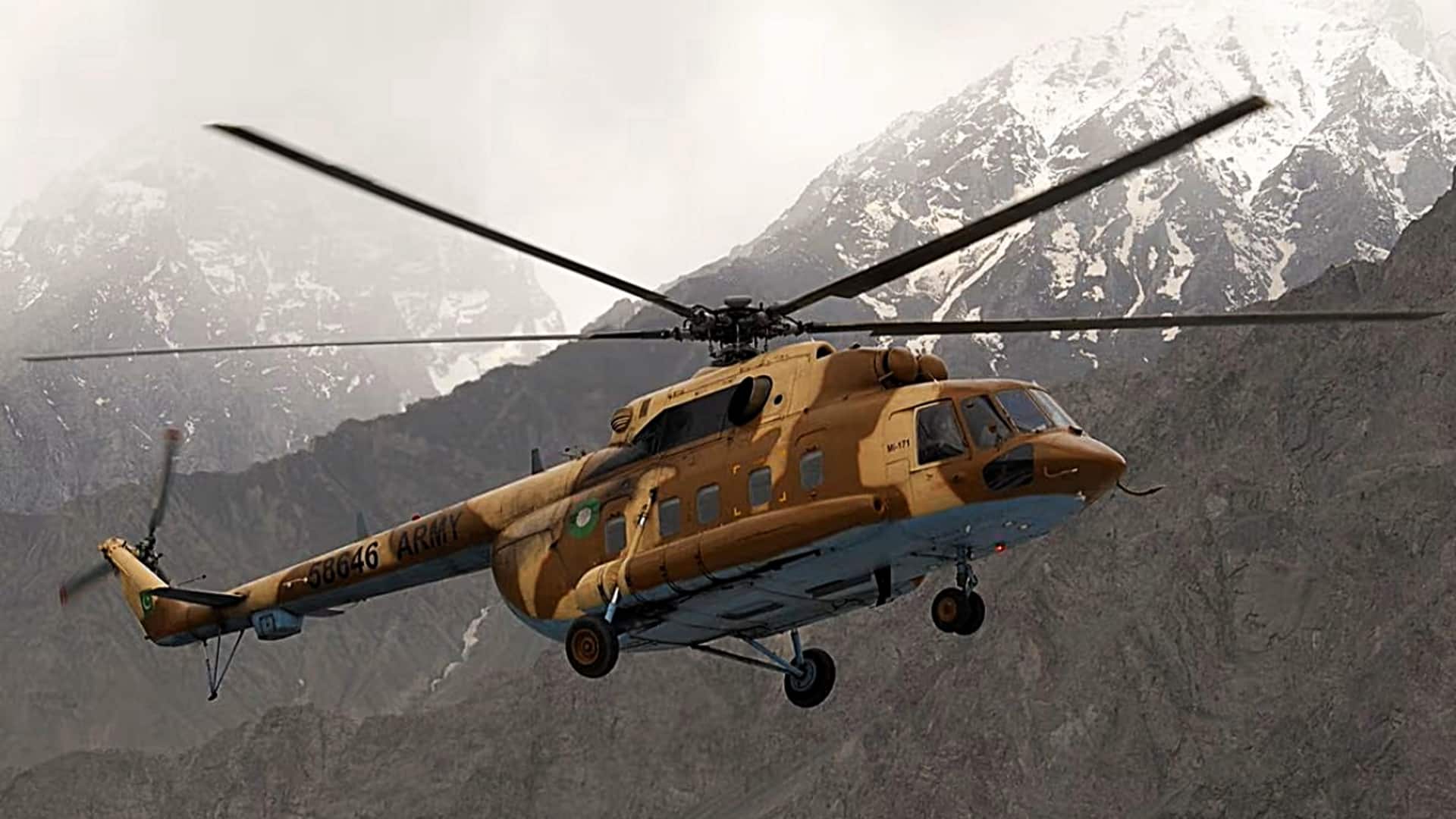 पाकिस्तान सेना का Mi-17 हेलीकॉप्टर PoK में मुजफ्फराबाद के पास दुर्घटनाग्रस्त, सवार सभी सैनिकों की मौत