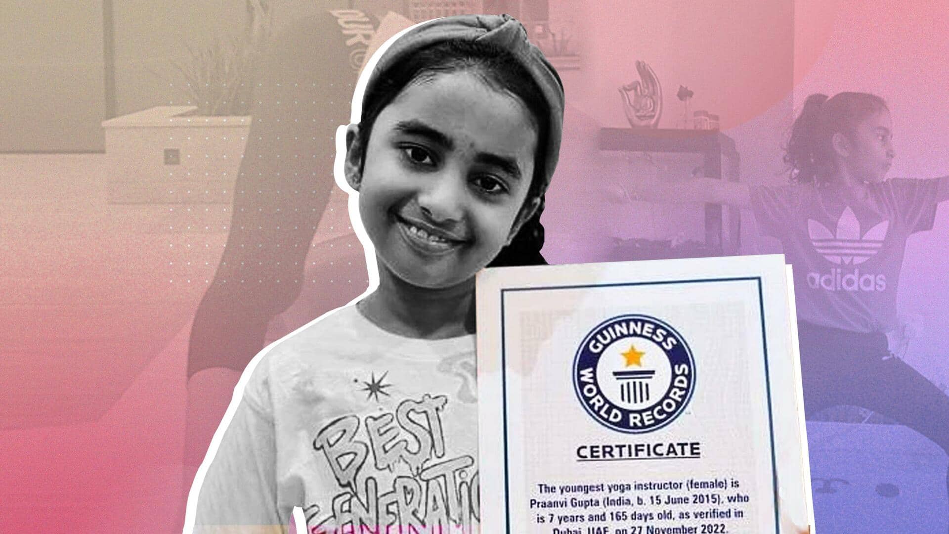 7 साल की भारतीय बच्ची बनी 'दुनिया की सबसे कम उम्र की योग प्रशिक्षक', बनाया रिकॉर्ड