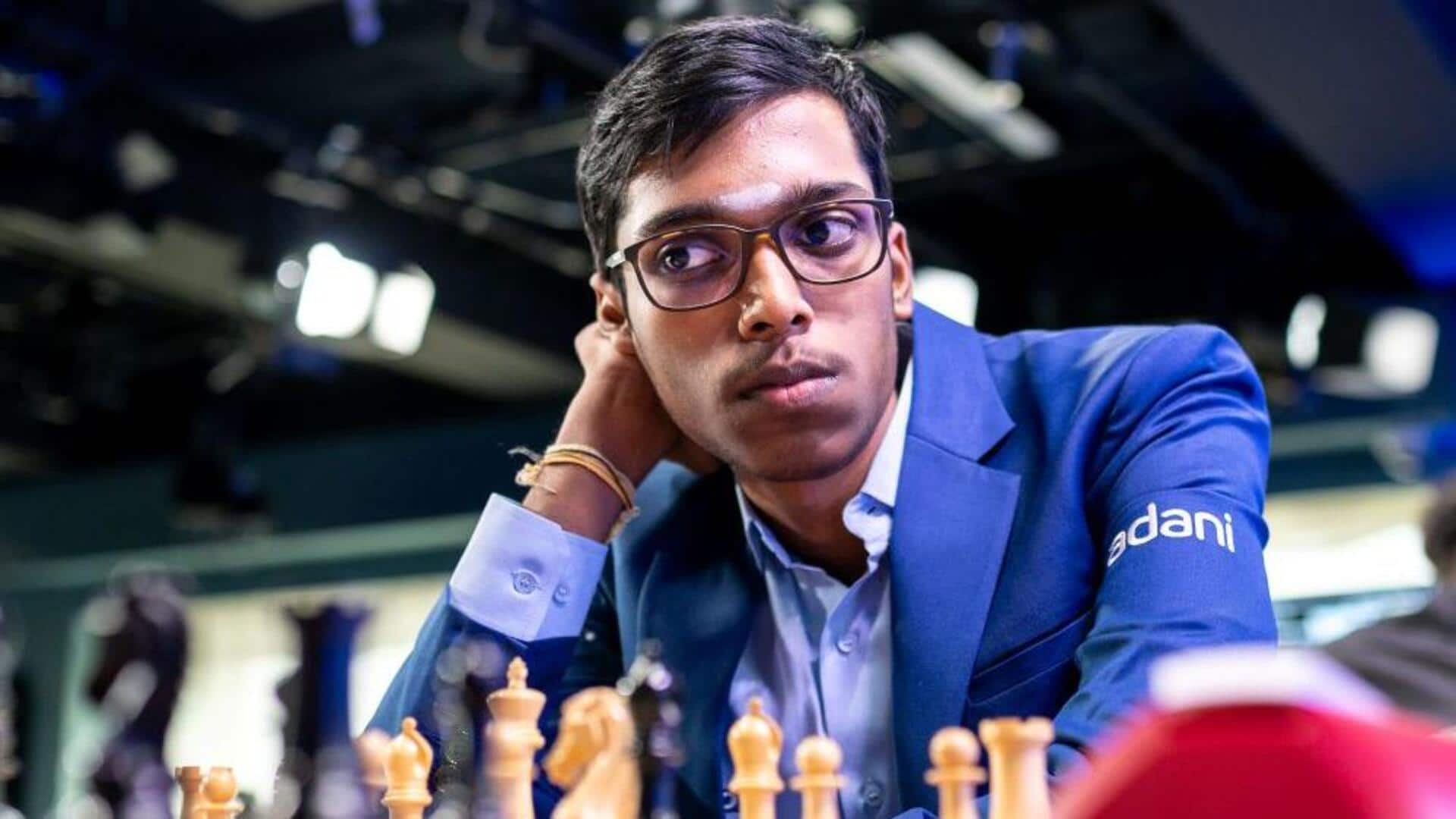 आर प्रज्ञानानंदा ने रचा इतिहास, ग्रैंड चेस टूर जीतने वाले पहले भारतीय बने
