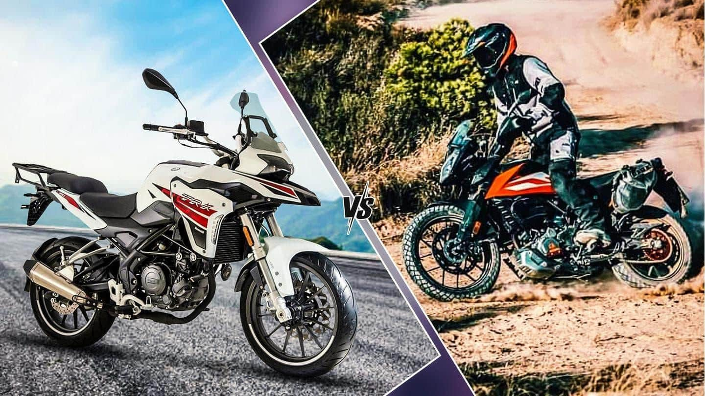 KTM 250 एडवेंचर के मुकाबले कितनी दमदार है बेनेली TRK 251?