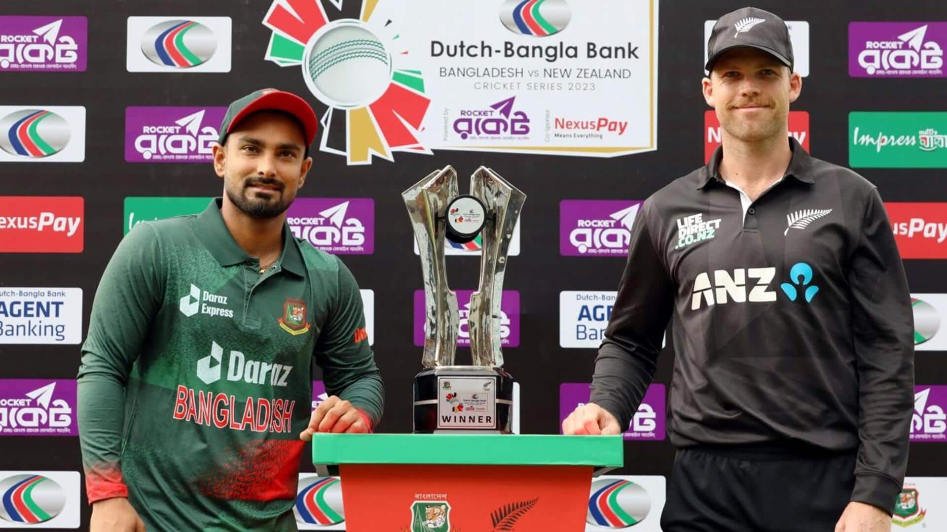 बांग्लादेश बनाम न्यूजीलैंड: पहले वनडे मुकाबले की ड्रीम इलेवन, प्रीव्यू और अहम आंकड़े 