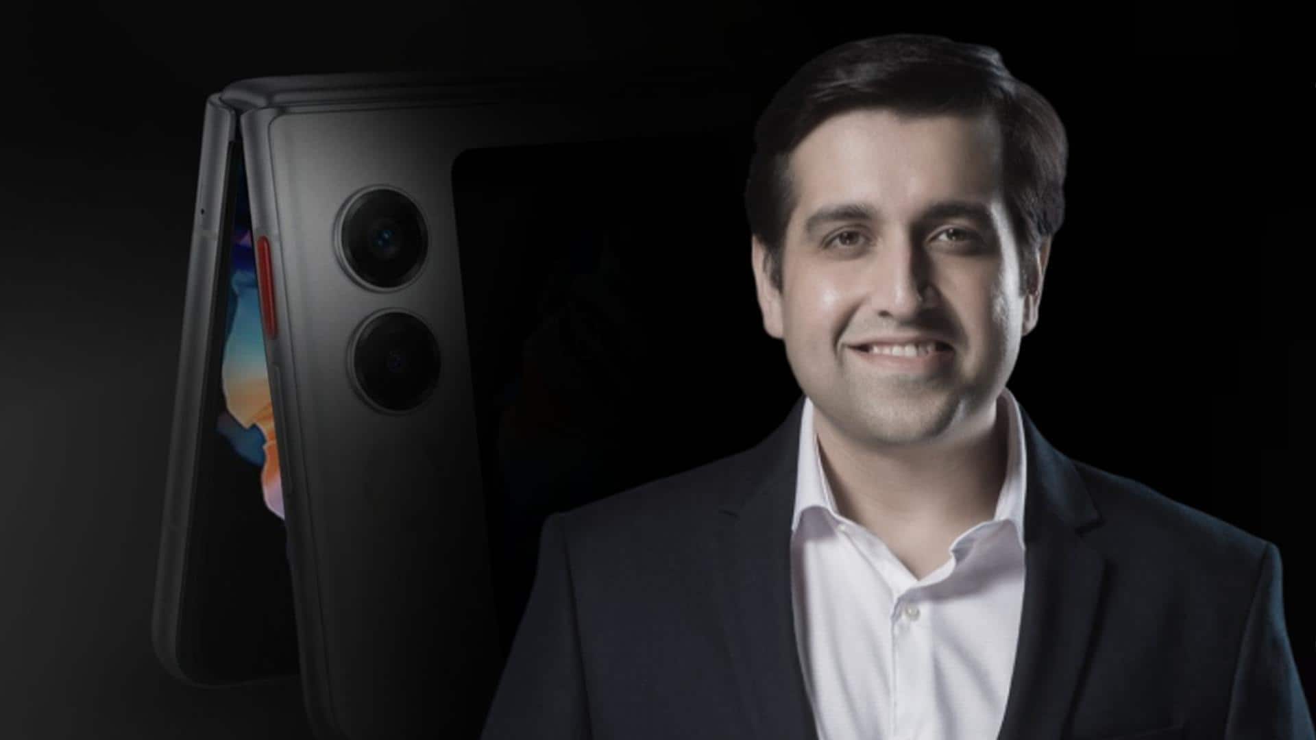 माधव शेठ की AI+ कंपनी भारत में नोवाफ्लिप फ्लिप स्मार्टफोन करेगी लॉन्च, इतनी होगी कीमत 