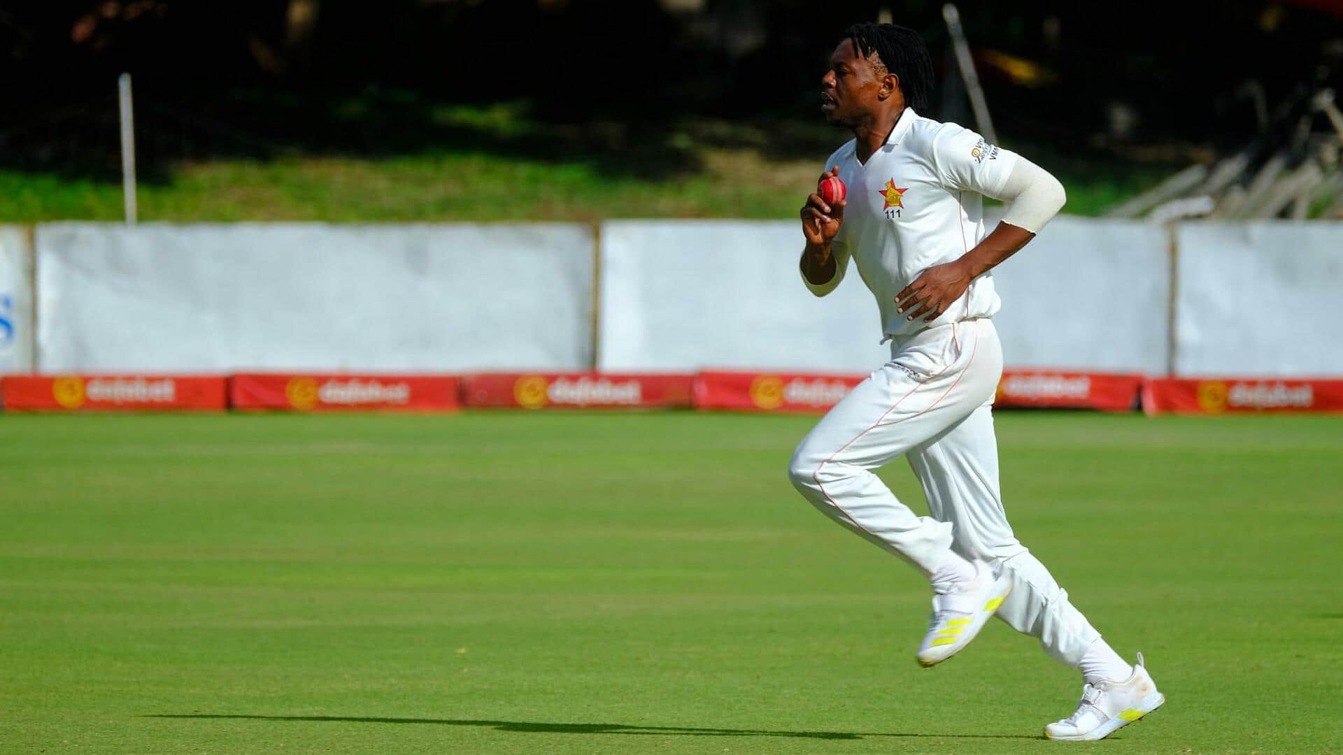 जिम्बाब्वे बनाम वेस्टइंडीज: विक्टर न्याउछी ने लिए टेस्ट में पहली बार पारी में 5 विकेट
