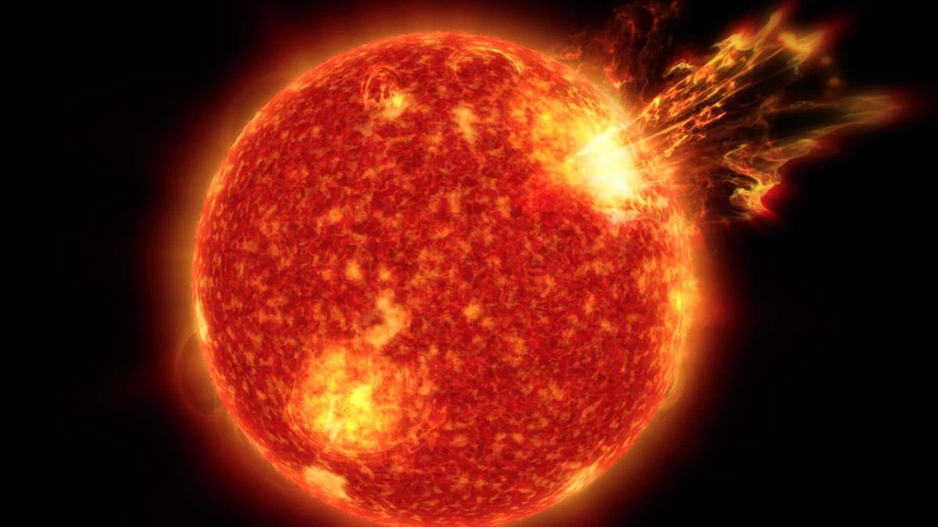 नासा के रोवर ने खींची सनस्पॉट की तस्वीर, सौर तूफान को लेकर जारी हुआ अलर्ट